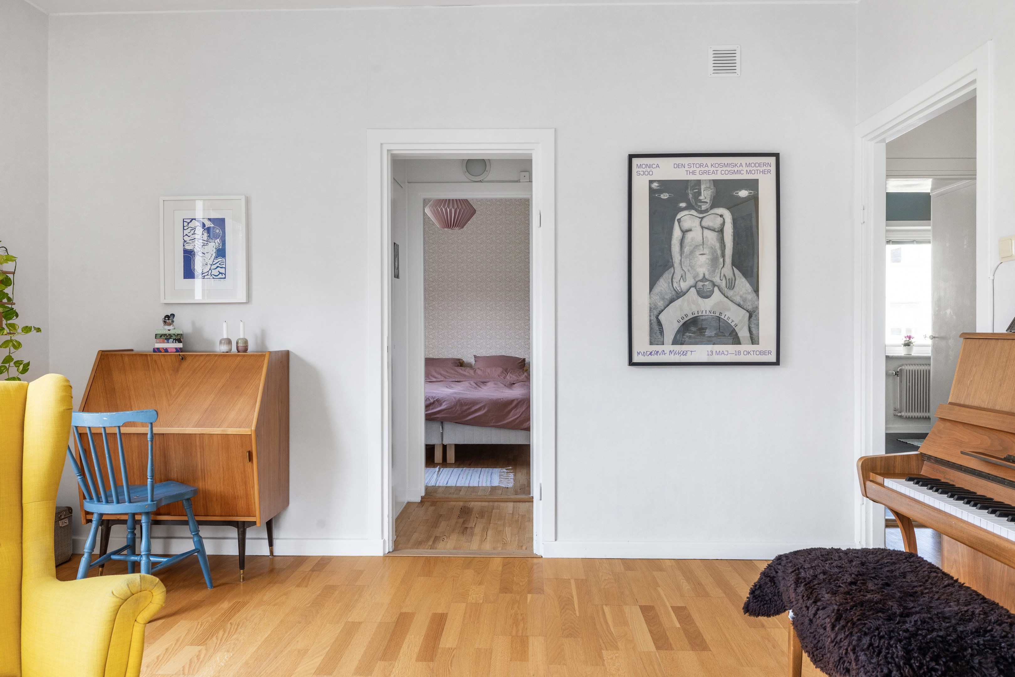 Bostadsbild från Kyrkogårdsgatan 16F, Såld i Luthagen, Uppsala