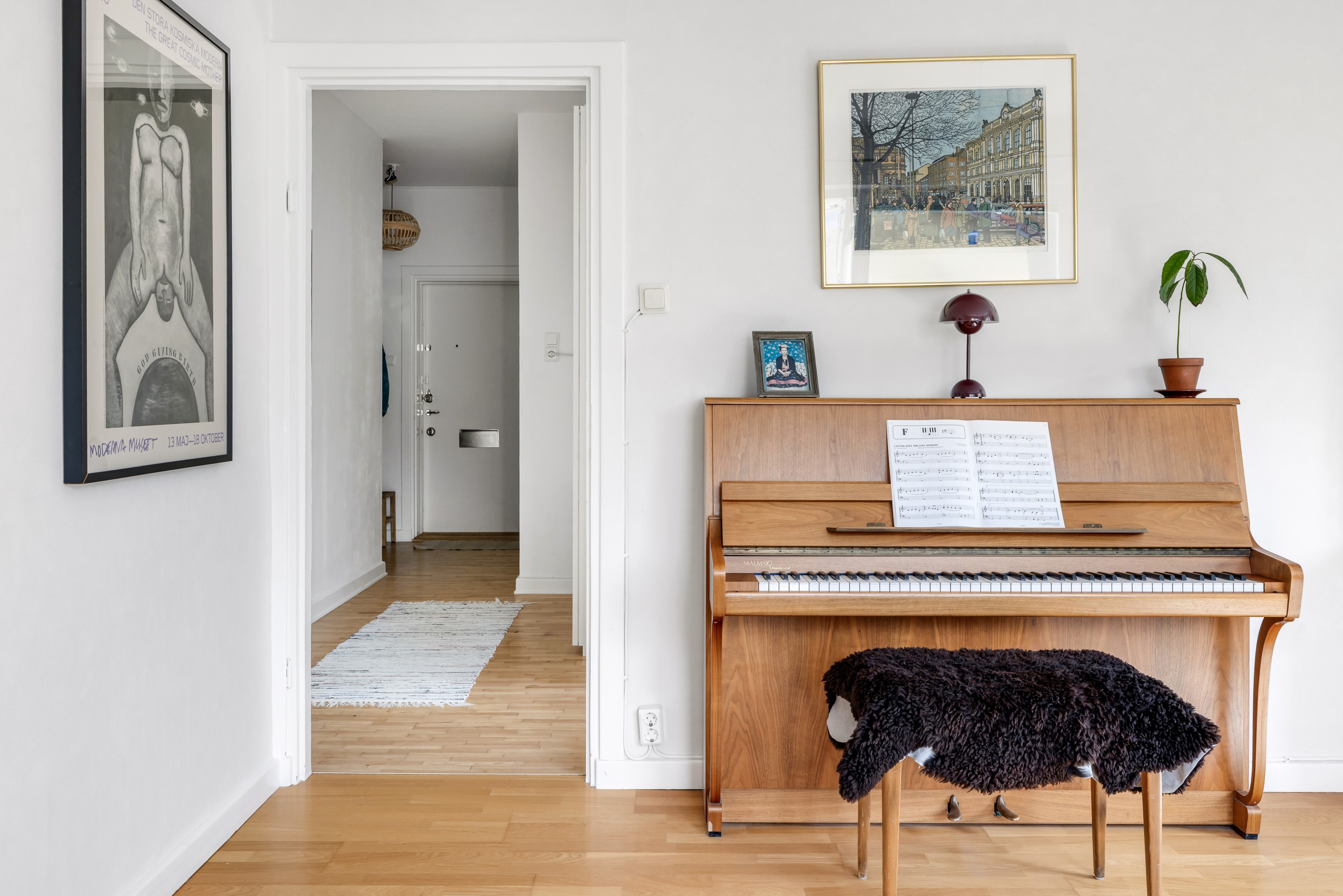 Bostadsbild från Kyrkogårdsgatan 16F, Såld i Luthagen, Uppsala