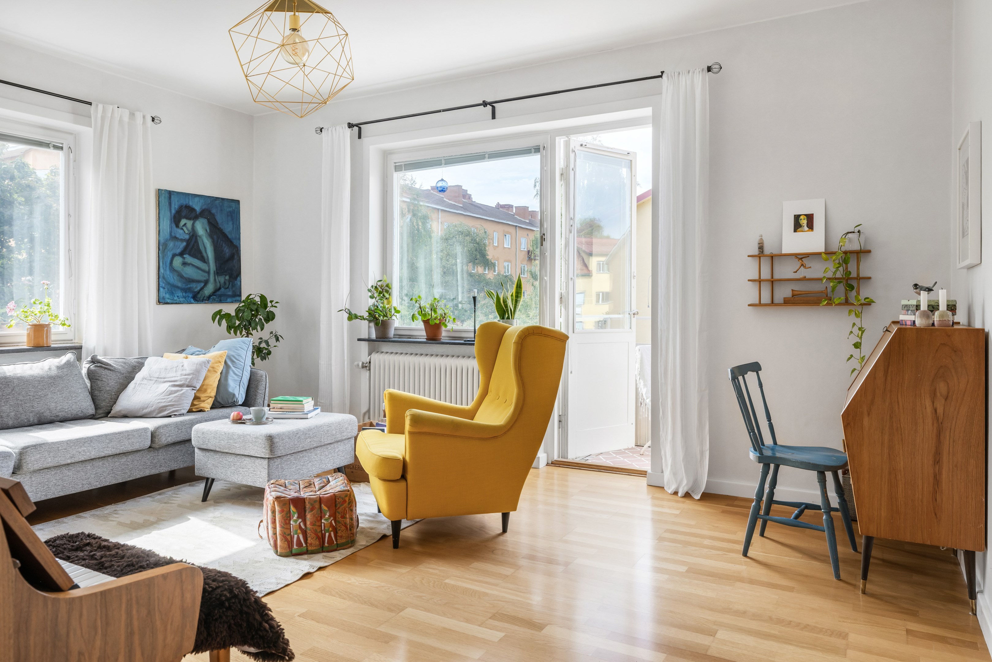 Bostadsbild från Kyrkogårdsgatan 16F, Såld i Luthagen, Uppsala