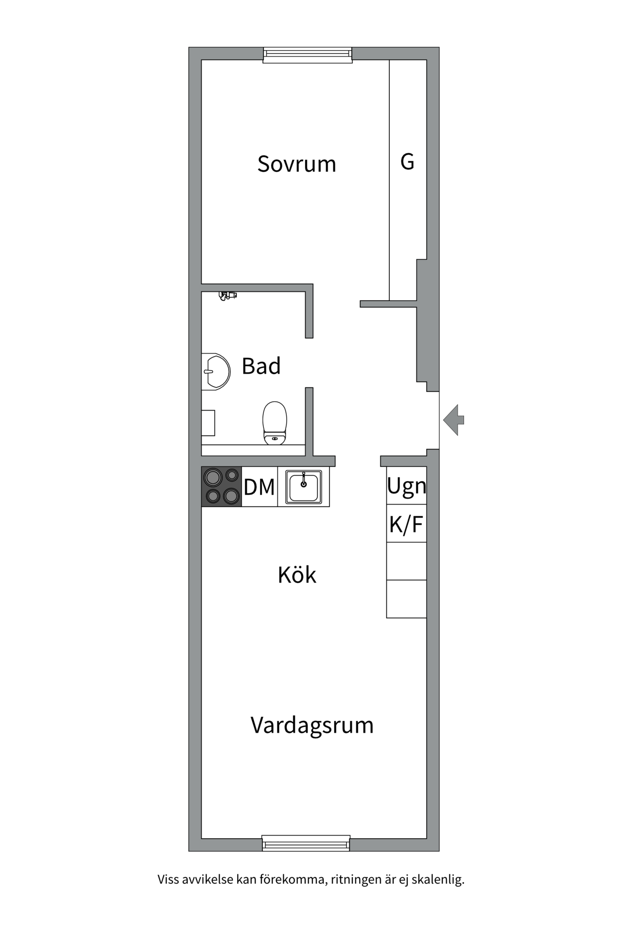 Bostadsbild från Polhemsgatan 33, Till salu i Kungsholmen, Stockholm