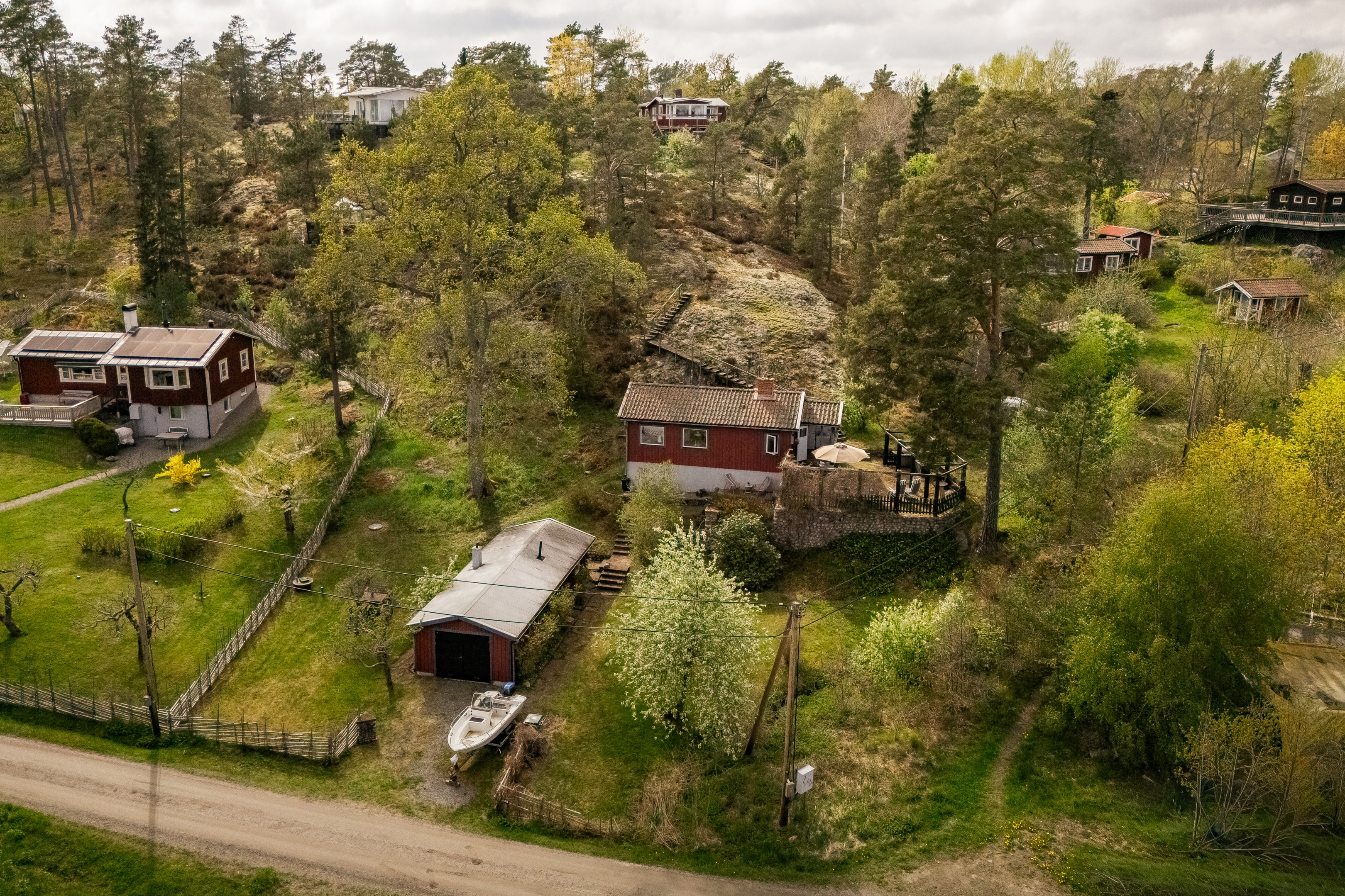 Bostadsbild från Hanstanäsvägen 28, Såld i Saltarö, Värmdö