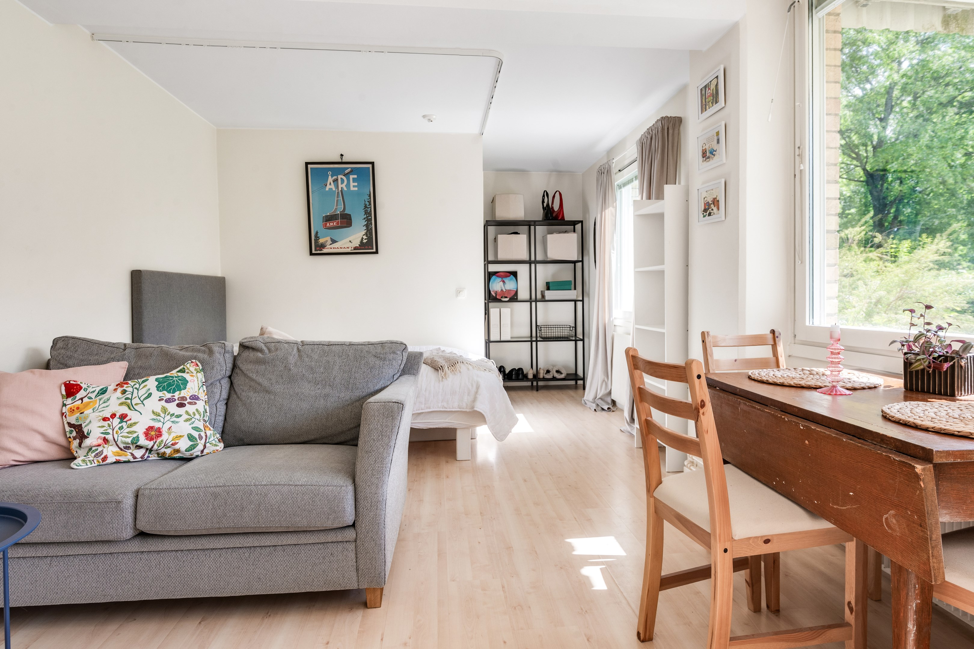 Bostadsbild från Ringgatan 37D, Kommande i Luthagen, Uppsala