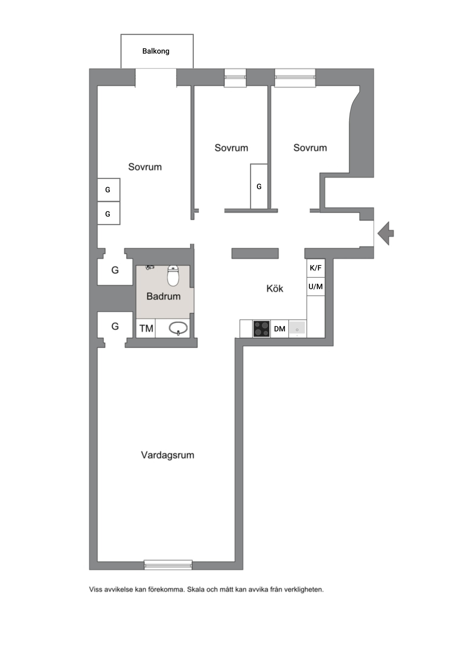 Bostadsbild från Vanadisvägen 5, 4tr, Kommande i Vasastan - Norrtull, Stockholm