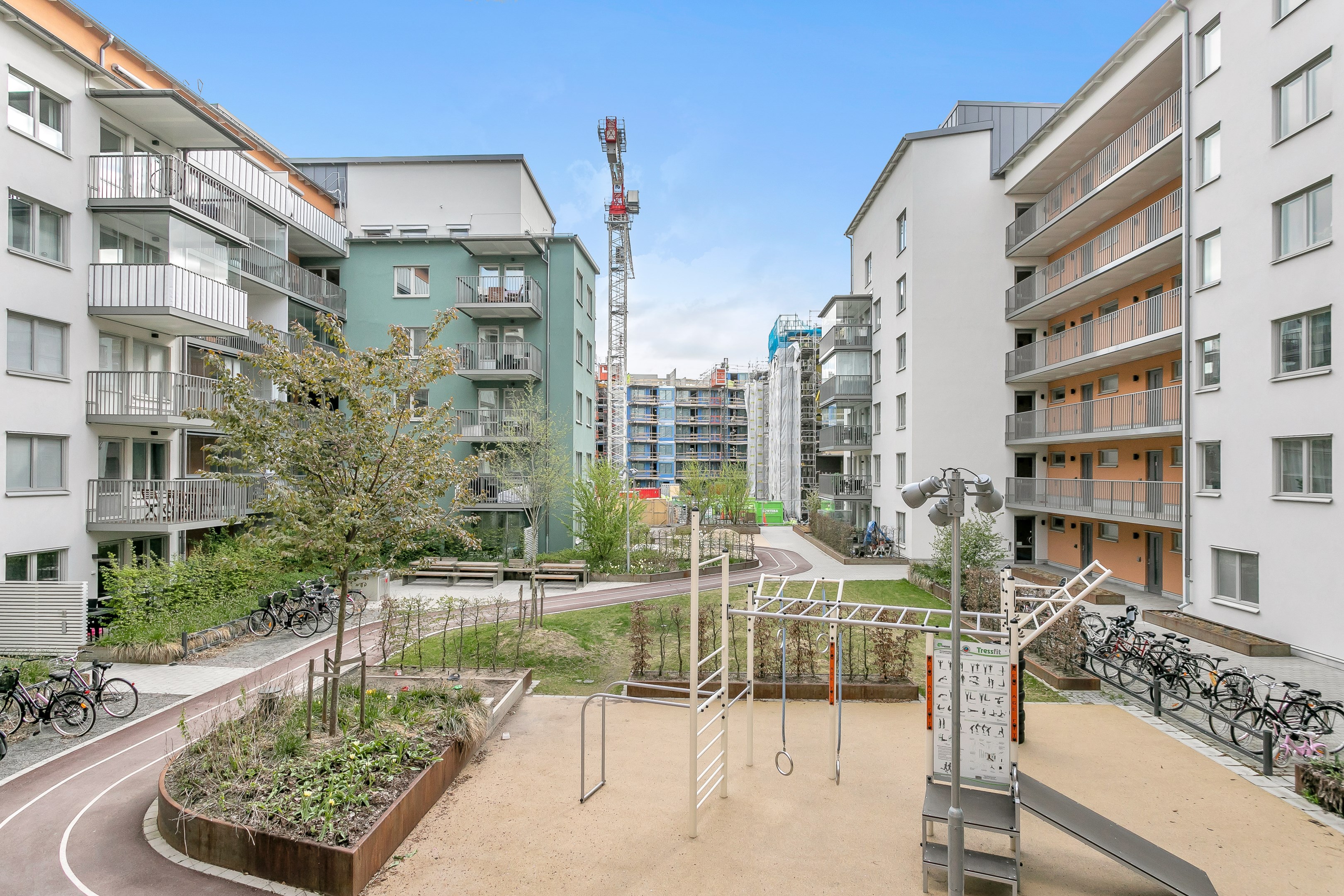 Bostadsbild från Orgelgatan 16, Till salu i Kapellgärdet, Uppsala