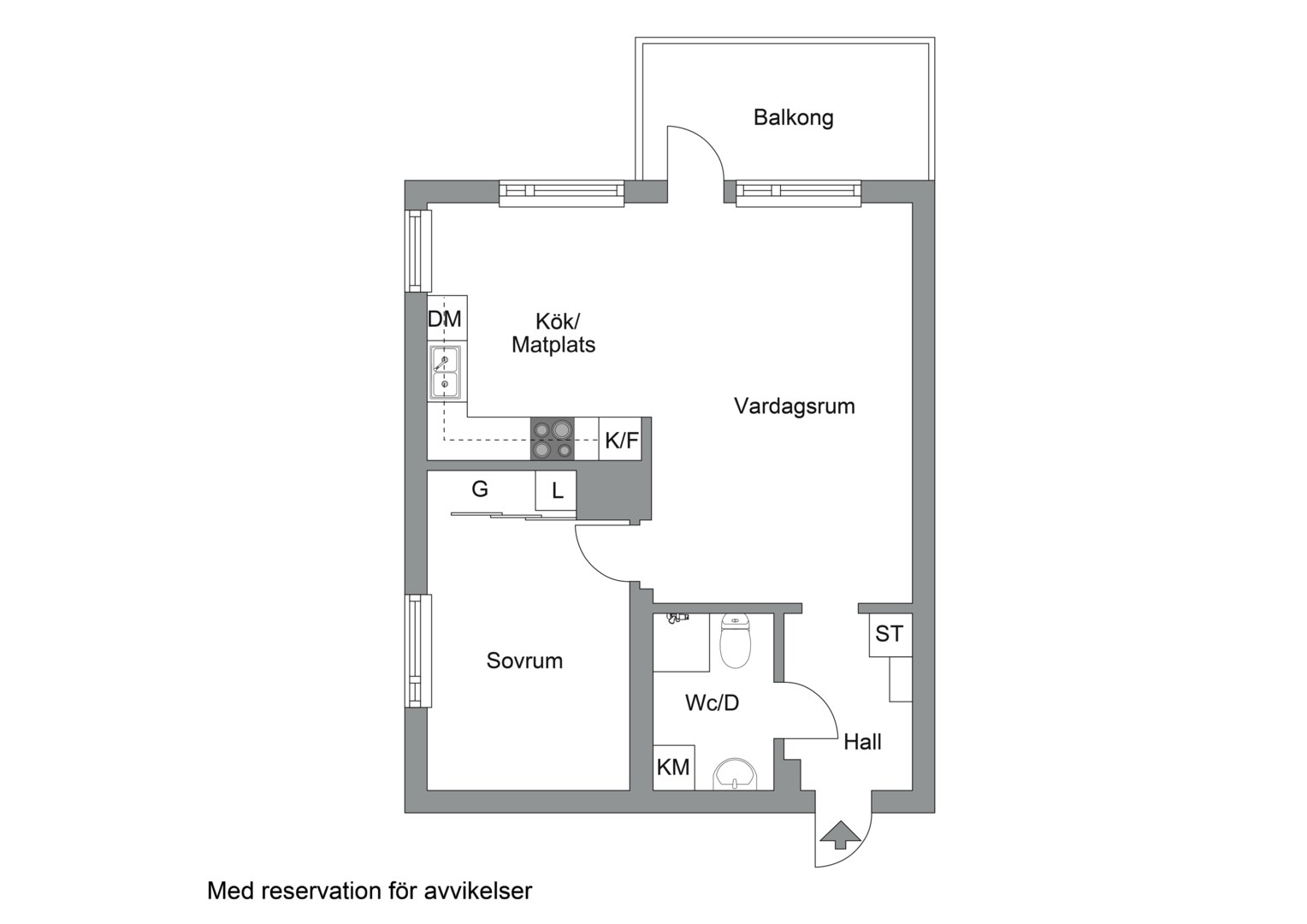 Planlösning från Hovslagarevägen 19, Till salu i Sollentuna - Edsängen, Sollentuna