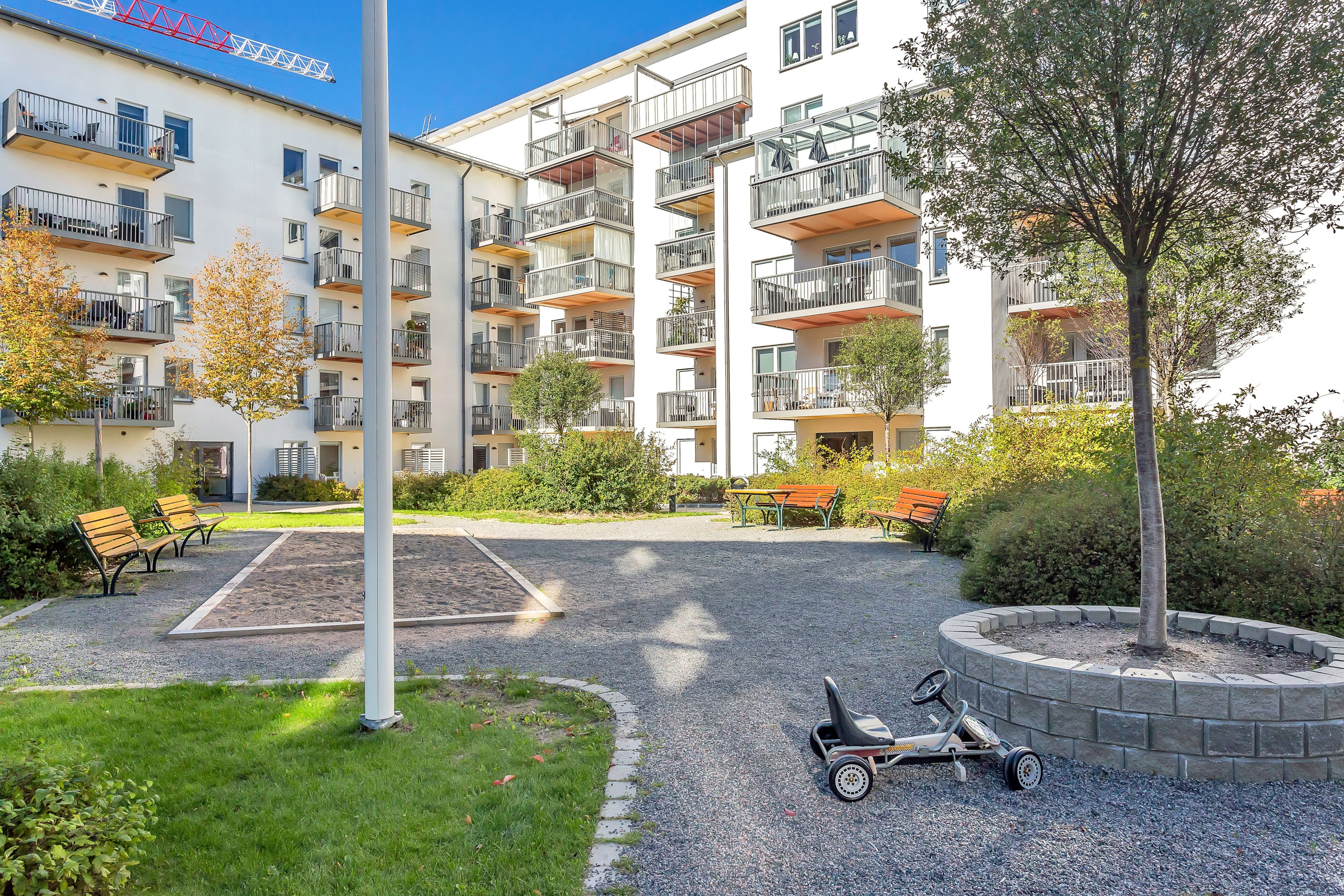 Bostadsbild från Torngatan 18, Kommande i Kapellgärdet, Uppsala