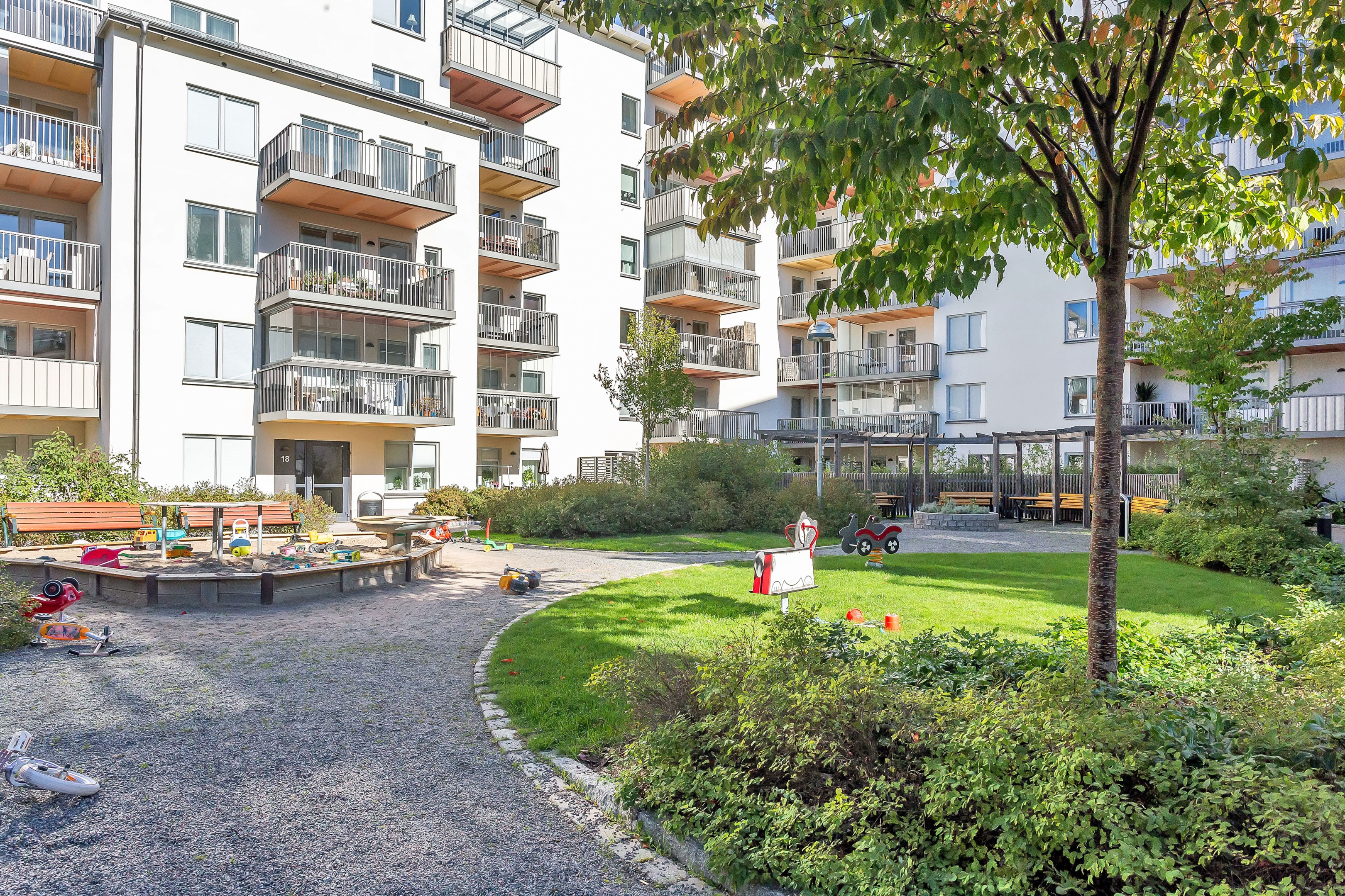 Bostadsbild från Torngatan 18, Kommande i Kapellgärdet, Uppsala