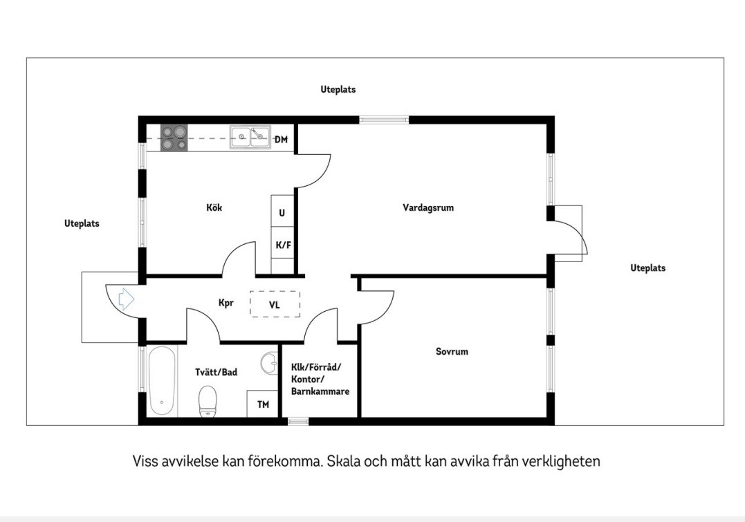 Planlösning från Själlandsgatan 32, Kommande i Kista, Stockholm