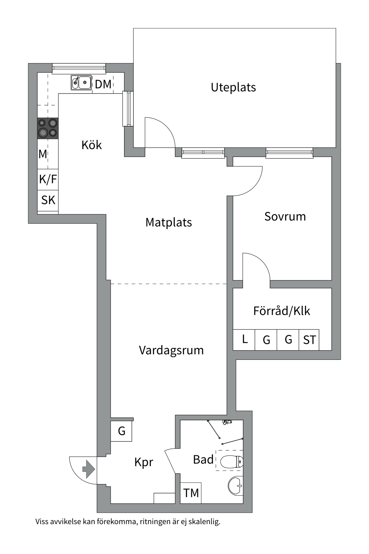 Bostadsbild från Kvartalsvägen 16, Till salu i Jakobsberg, Järfälla