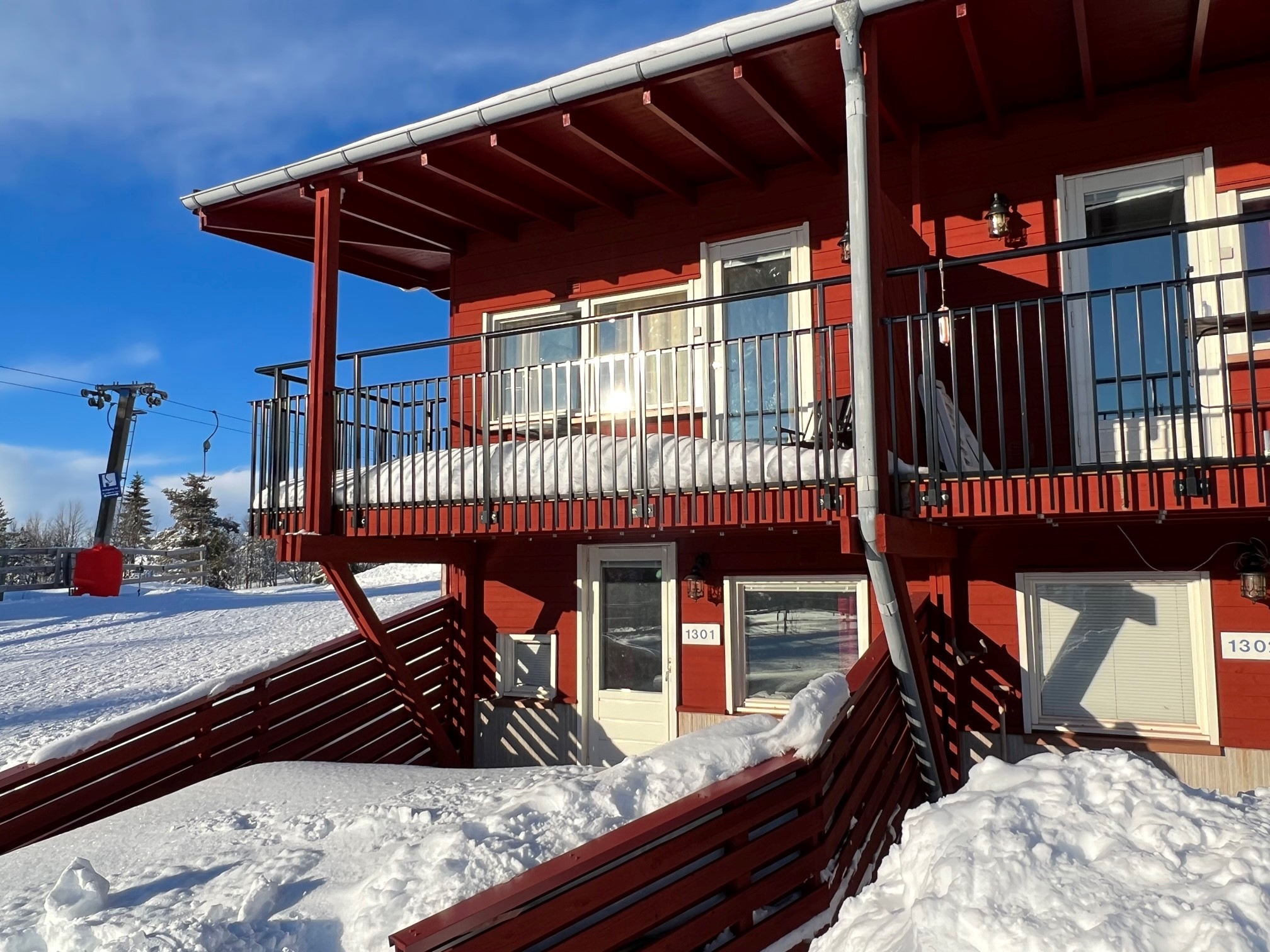 Närheten till liftar Högfjället