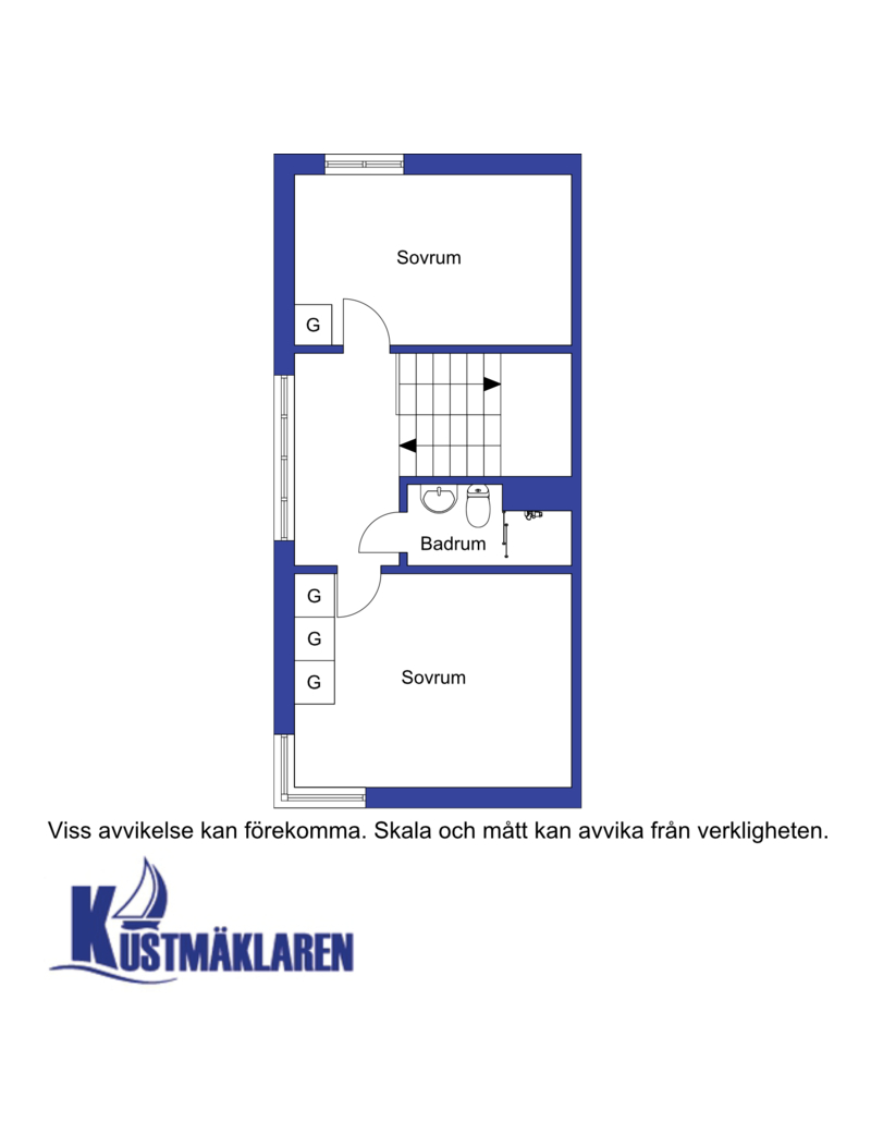 Planritning - Ovanplan