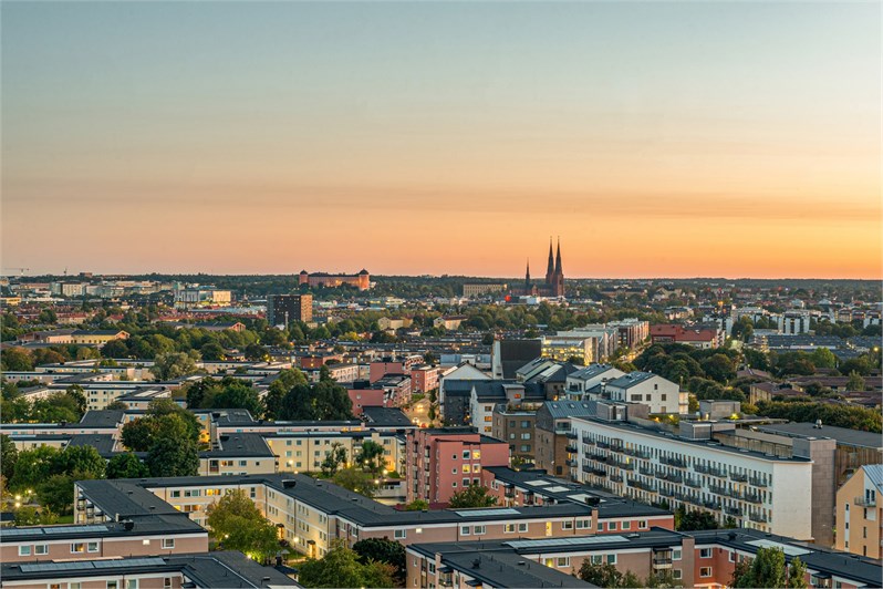 Bostadsbild från Albert Engströmsgatan 2H, Kommande i Gränby, Uppsala