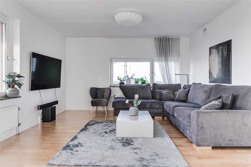 Bostadsbild från Albert Engströmsgatan 2H, Kommande i Gränby, Uppsala