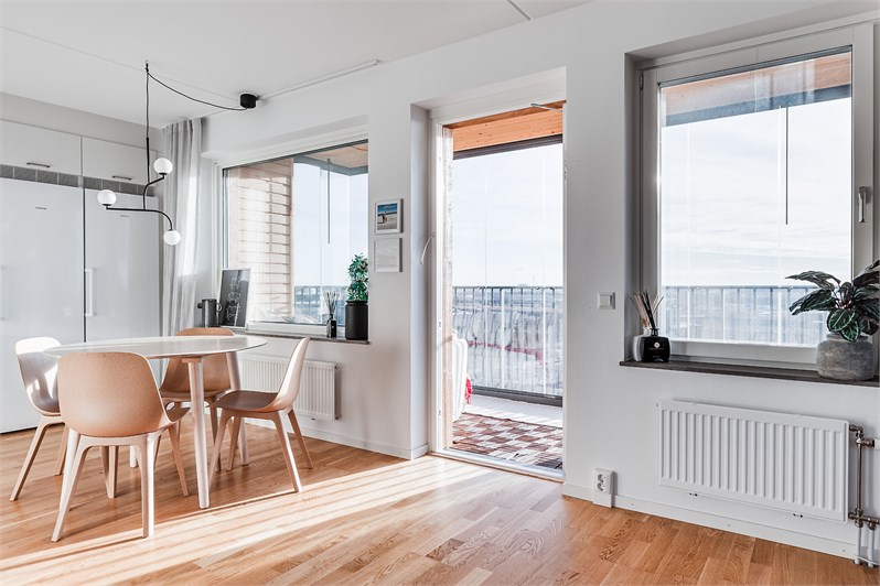 Bostadsbild från Albert Engströmsgatan 2H, Kommande i Gränby, Uppsala