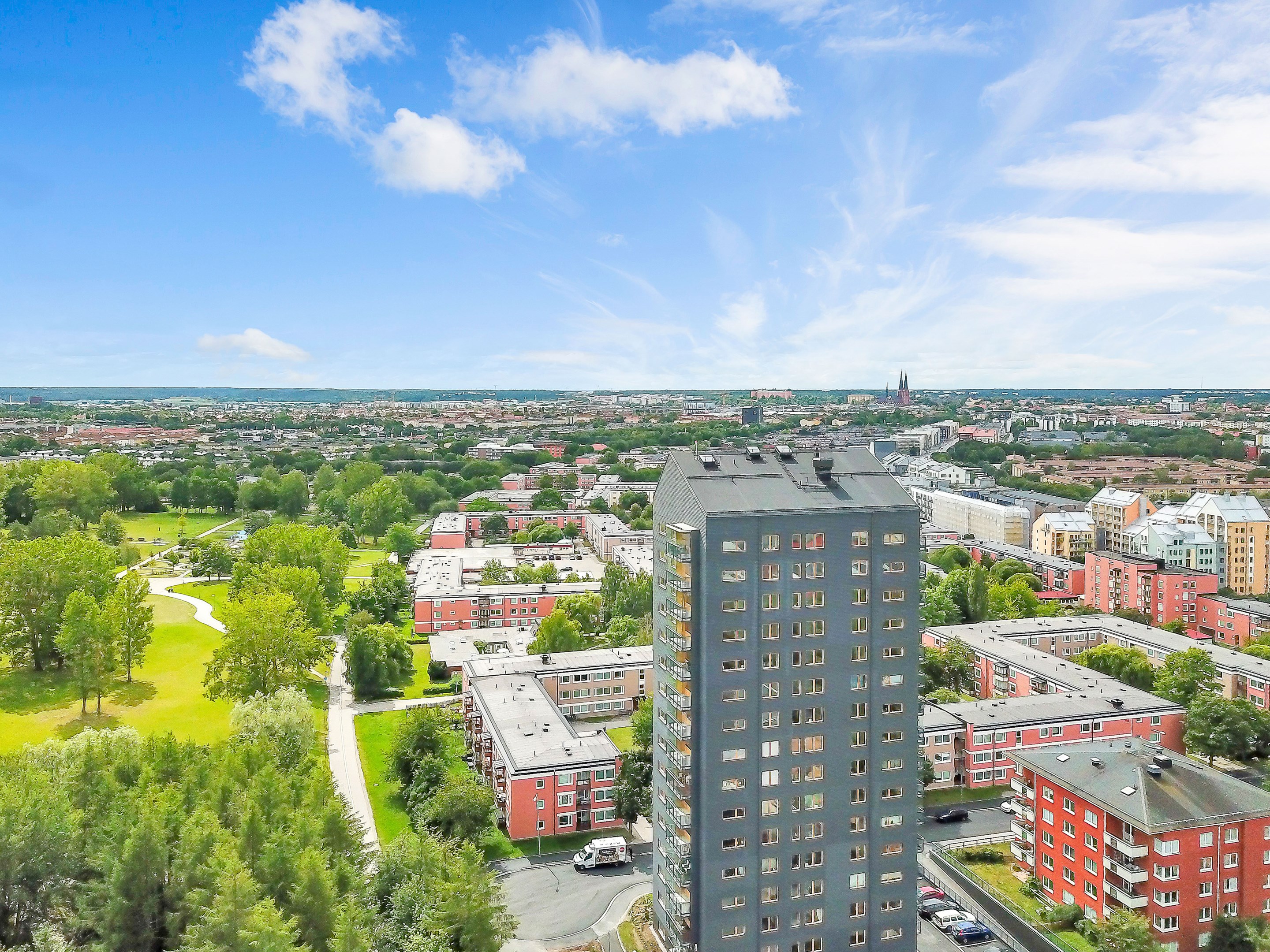 Bostadsbild från Albert Engströmsgatan 2H, Kommande i Gränby, Uppsala