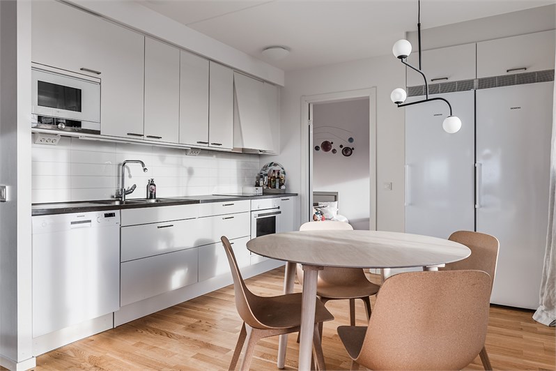 Bostadsbild från Albert Engströmsgatan 2H, Kommande i Gränby, Uppsala