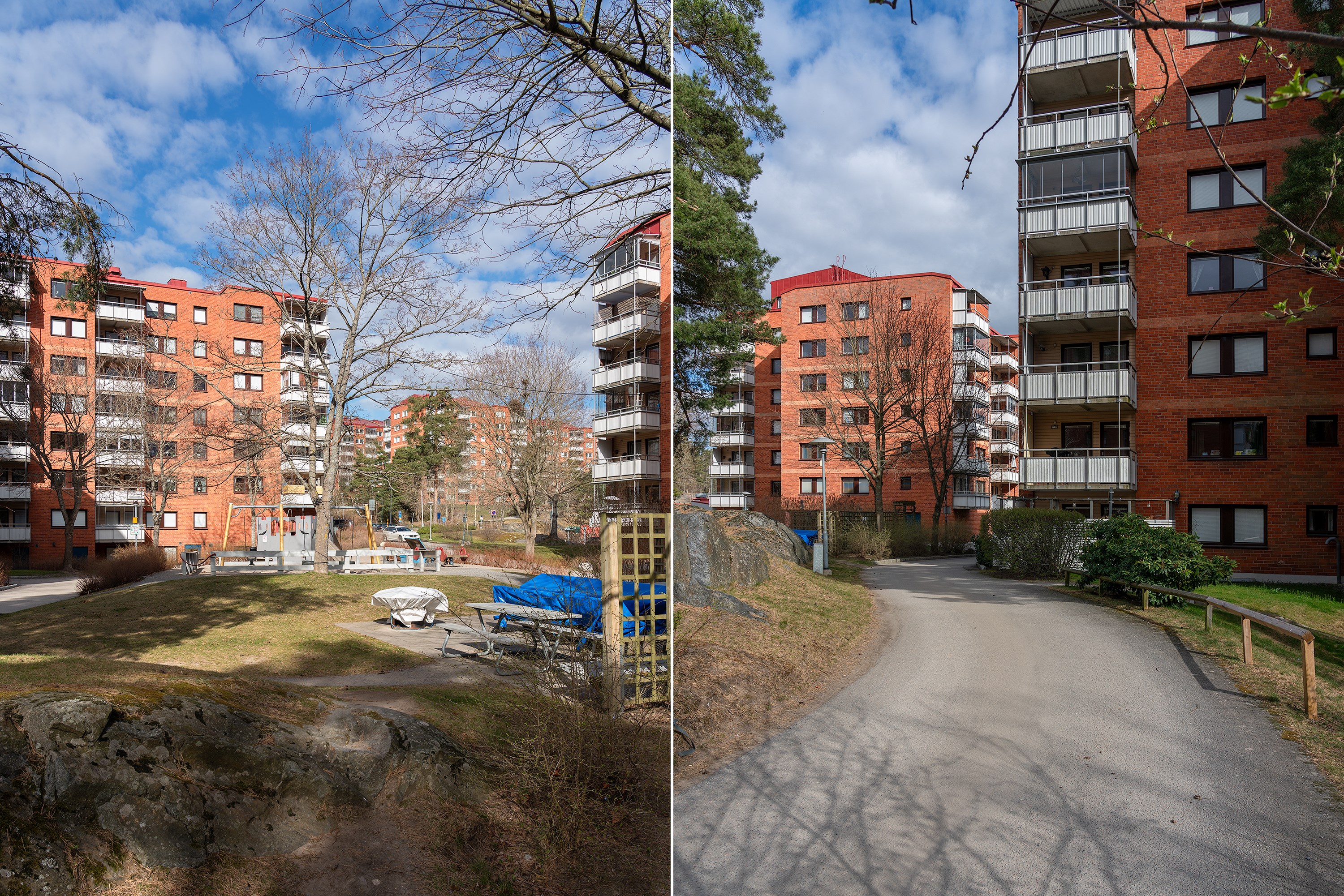 Bostadsbild från Solskensvägen 19, Kommande i Östra Tullingeberg, Botkyrka