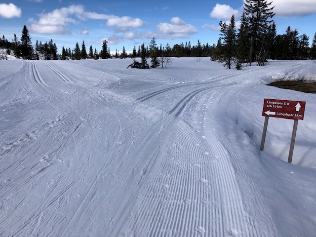 Stort utbud av längdspår