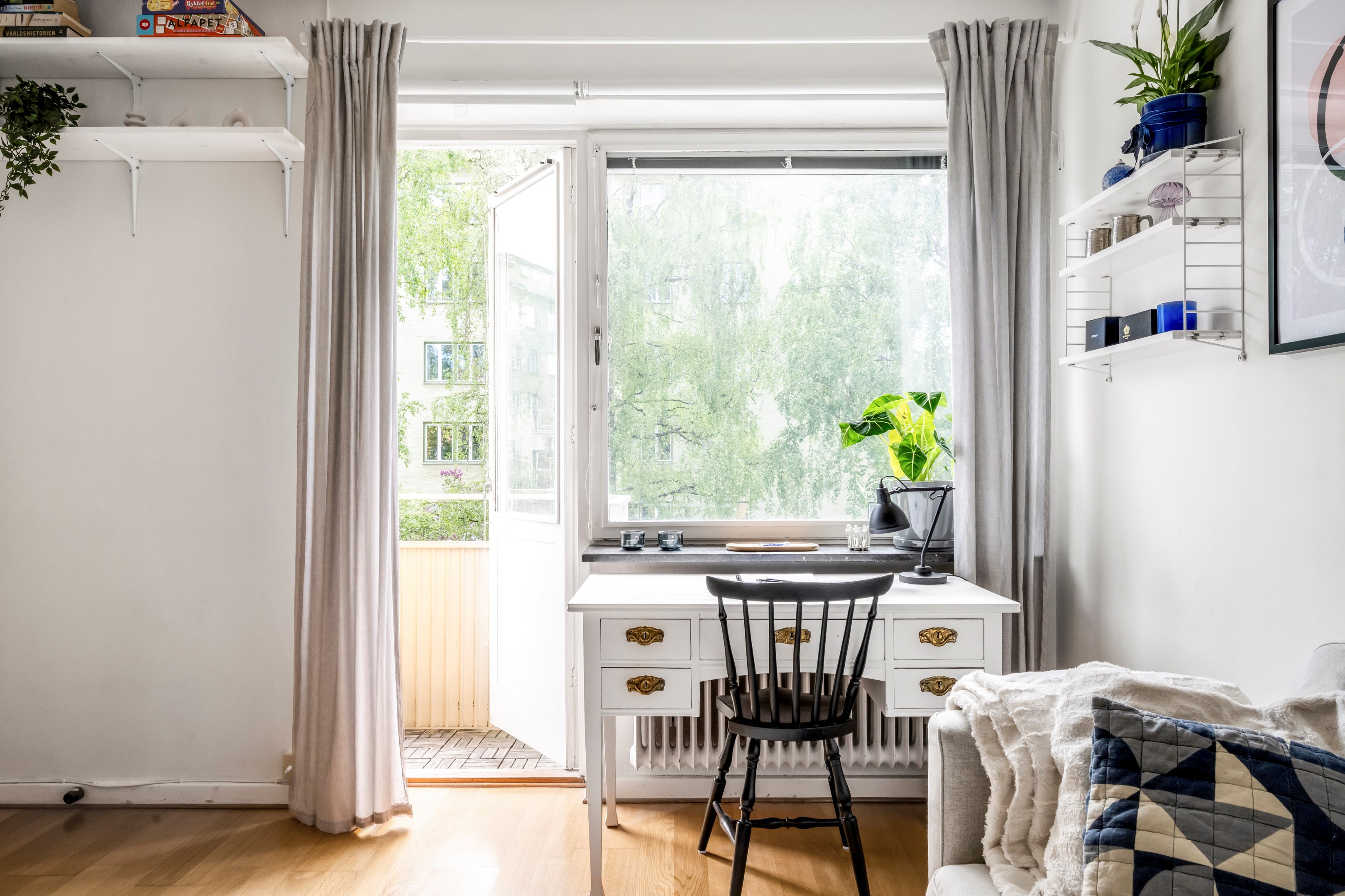 Bostadsbild från Kyrkogårdsgatan 16F, Kommande i Luthagen, Uppsala