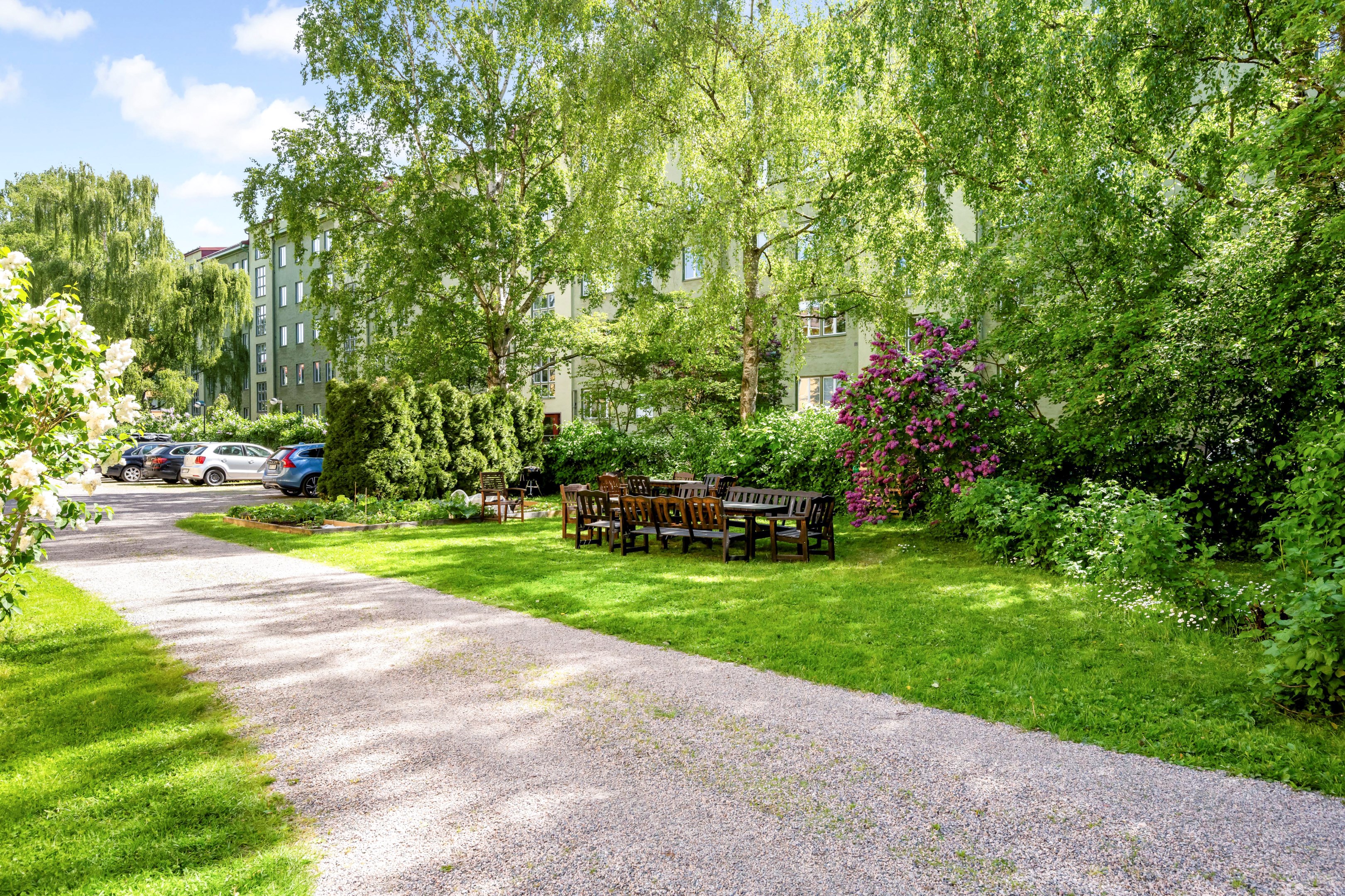 Bostadsbild från Kyrkogårdsgatan 16F, Kommande i Luthagen, Uppsala