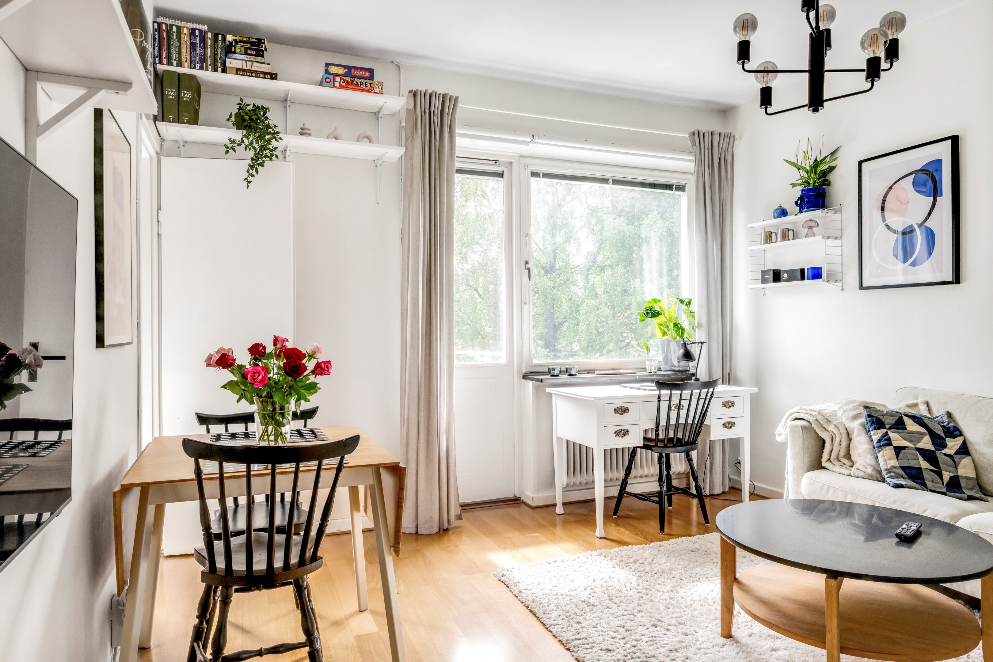 Bostadsbild från Kyrkogårdsgatan 16F, Kommande i Luthagen, Uppsala