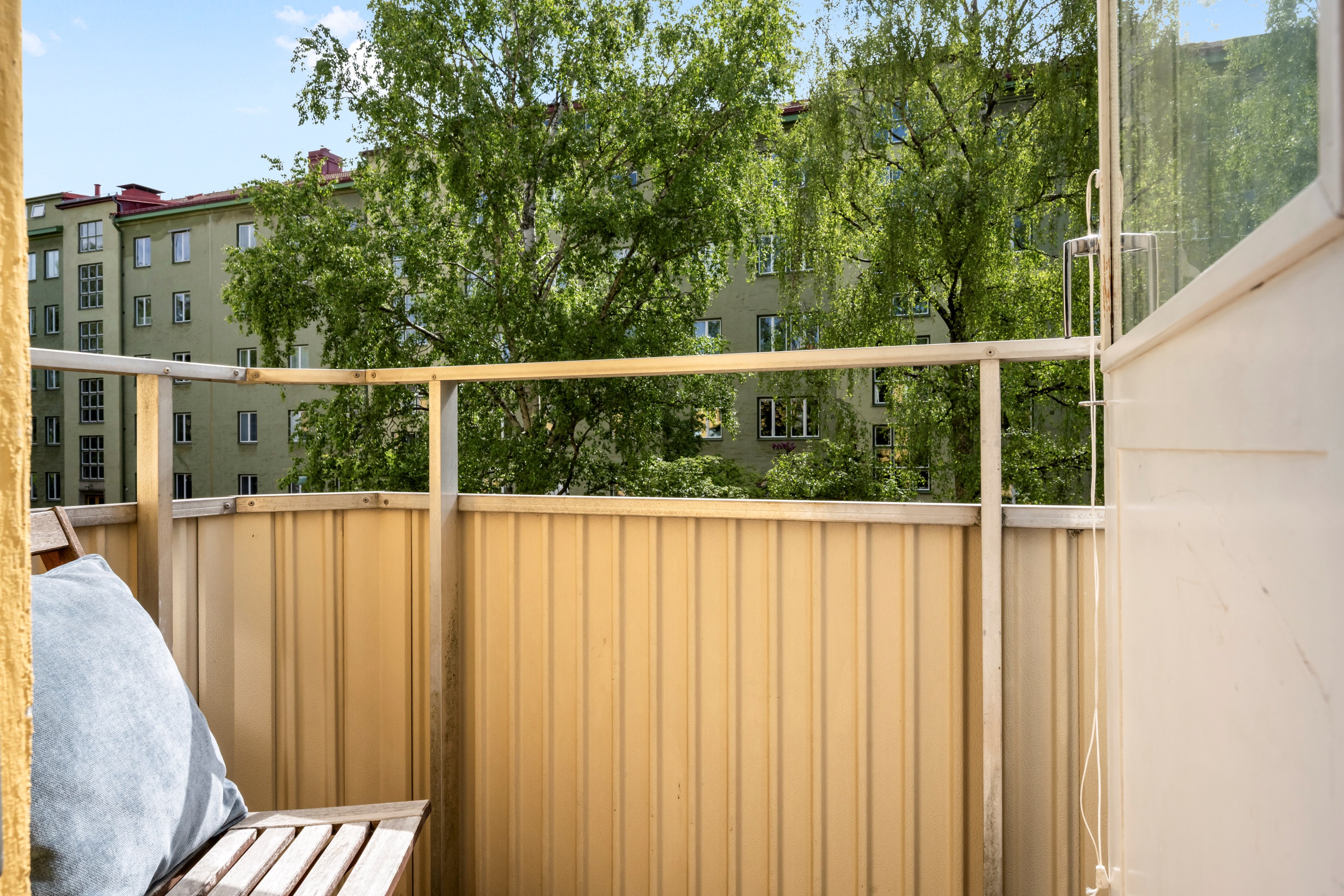 Bostadsbild från Kyrkogårdsgatan 16F, Kommande i Luthagen, Uppsala