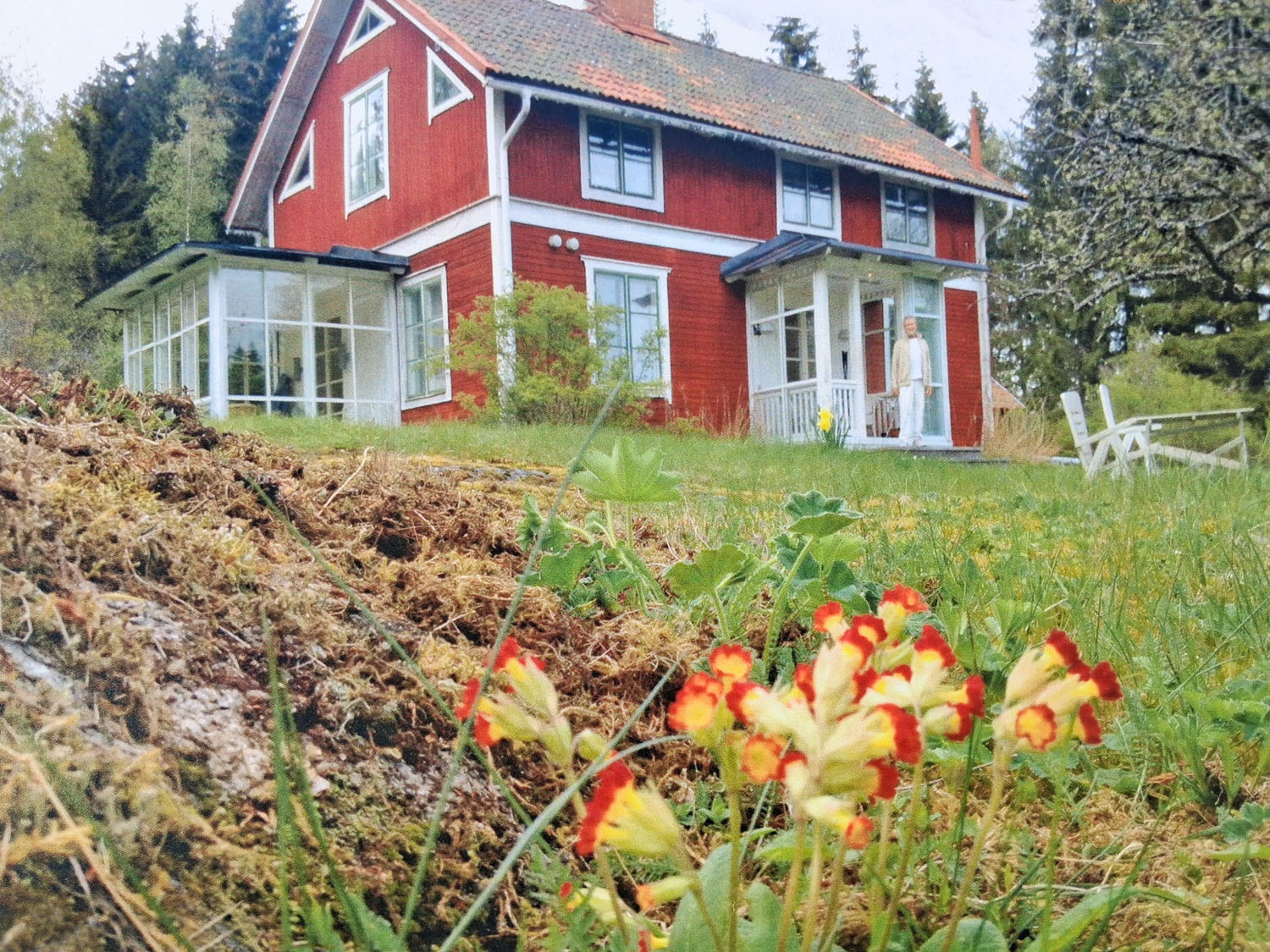 Huset på våren