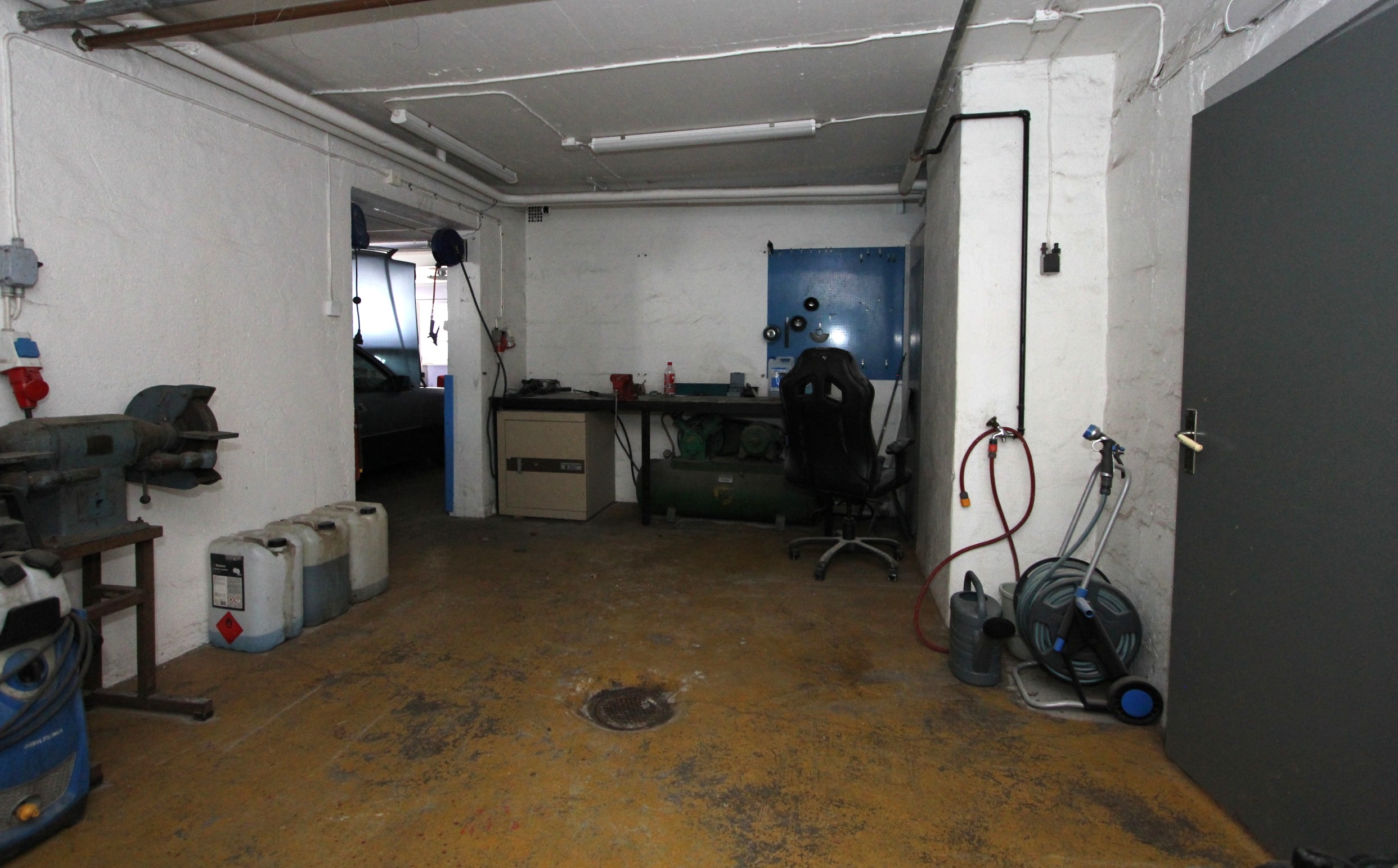 Garage i huset