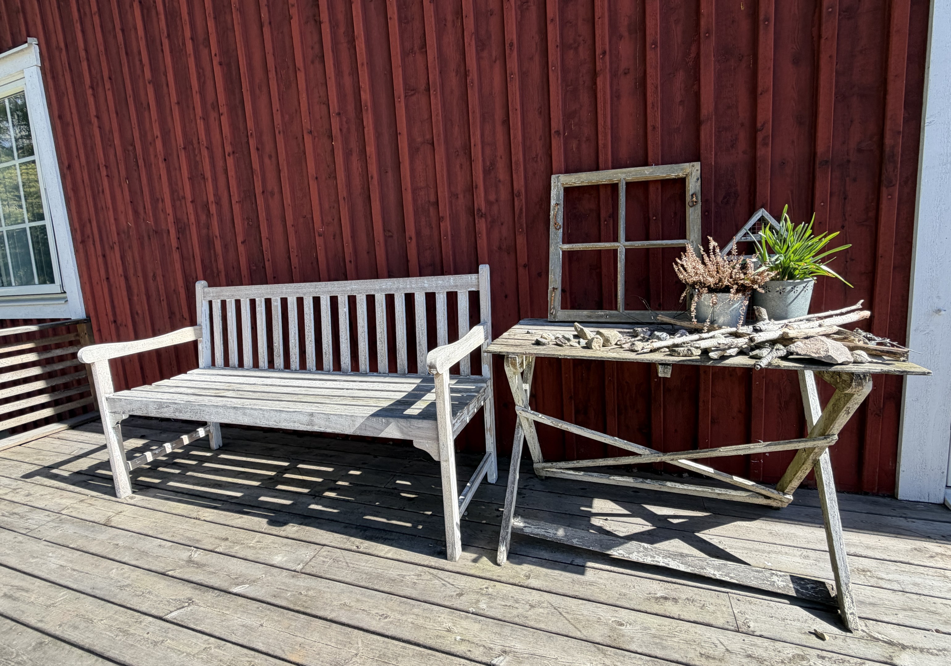 Här är det inte så dumt att ta en kaffe i kvällssolen