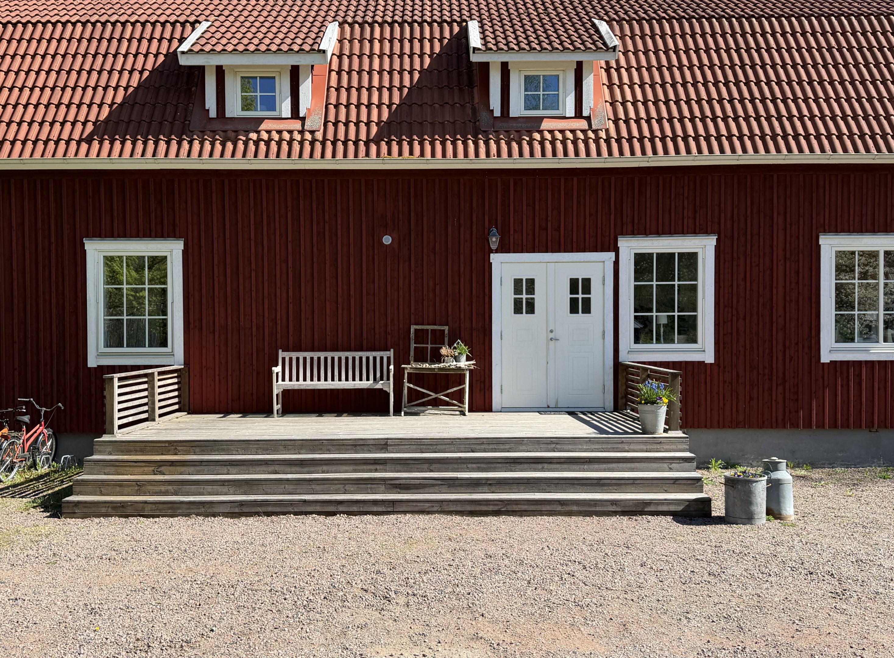 Vilken härligt inbjudande entré!