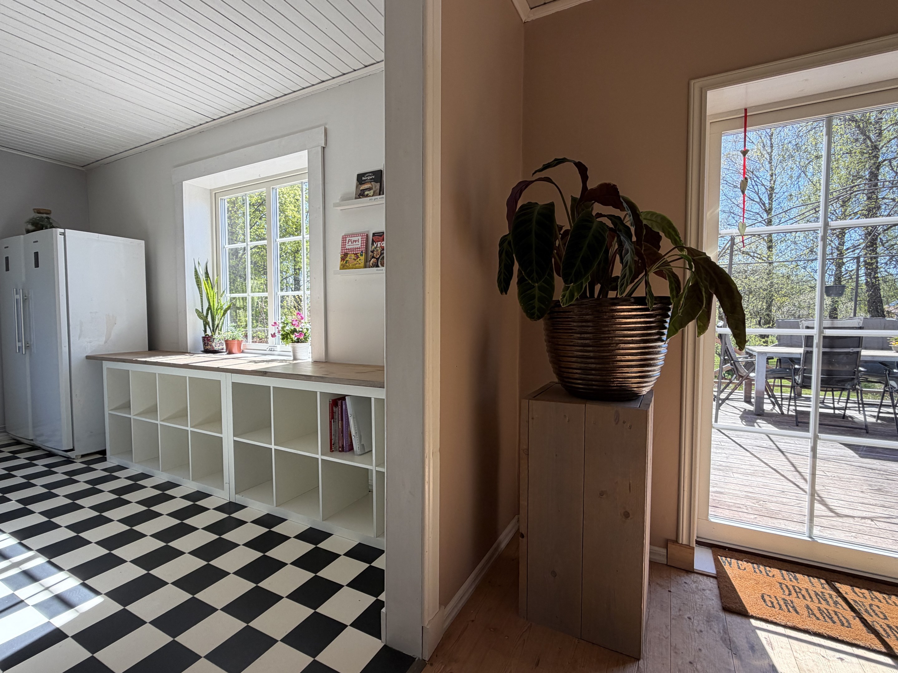 Öppet mot köket