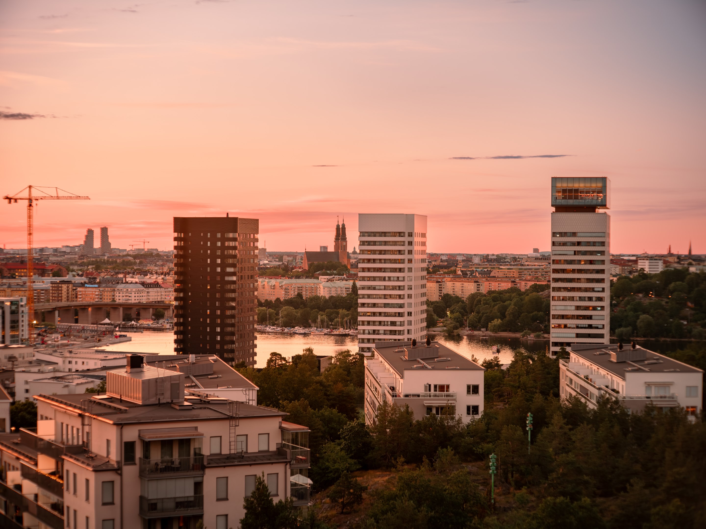 Bostadsbild från Årstaskogs Väg 9B, 14tr, Kommande i Liljeholmen - Liljeholmskajen, Stockholm