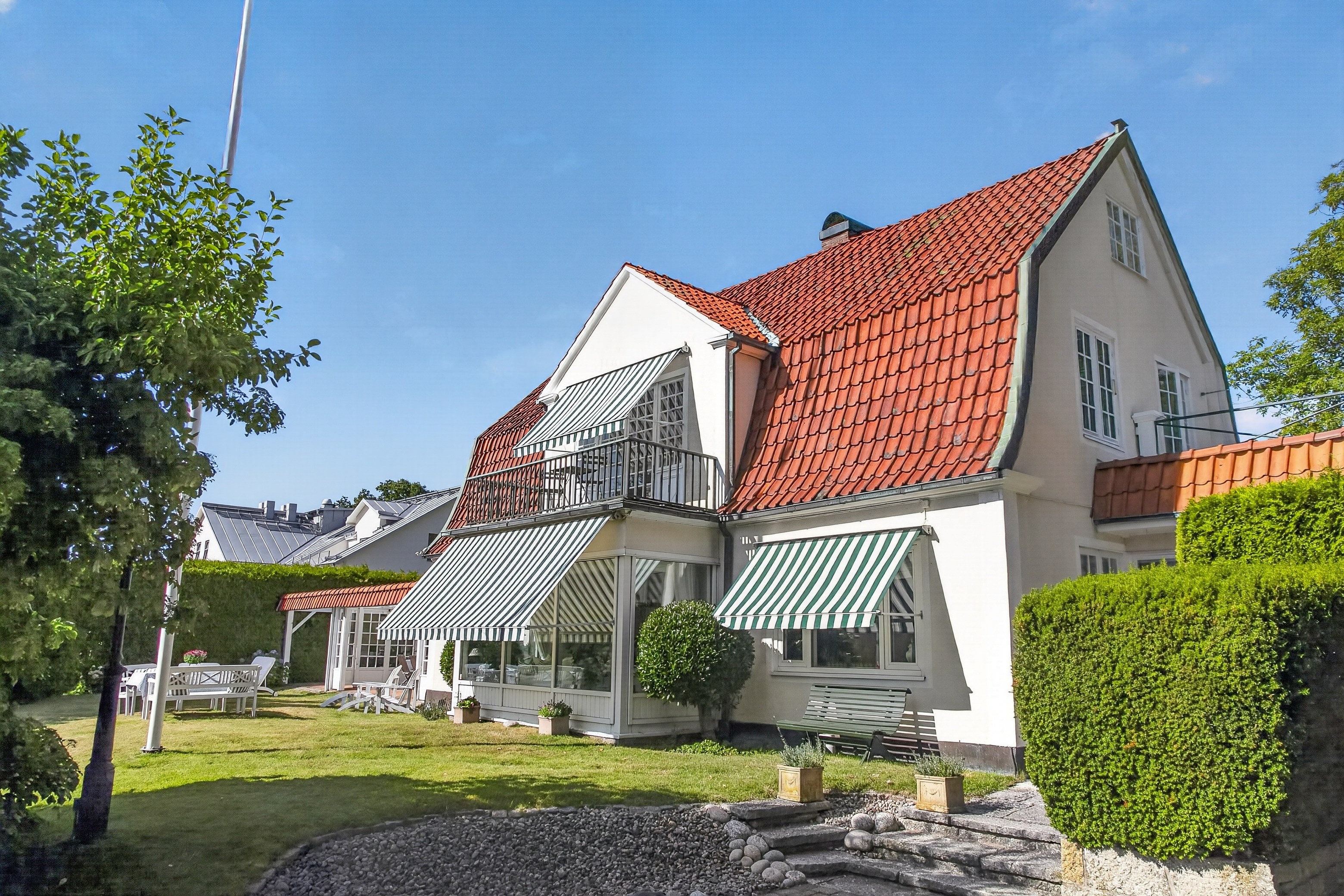 Husets entré sida