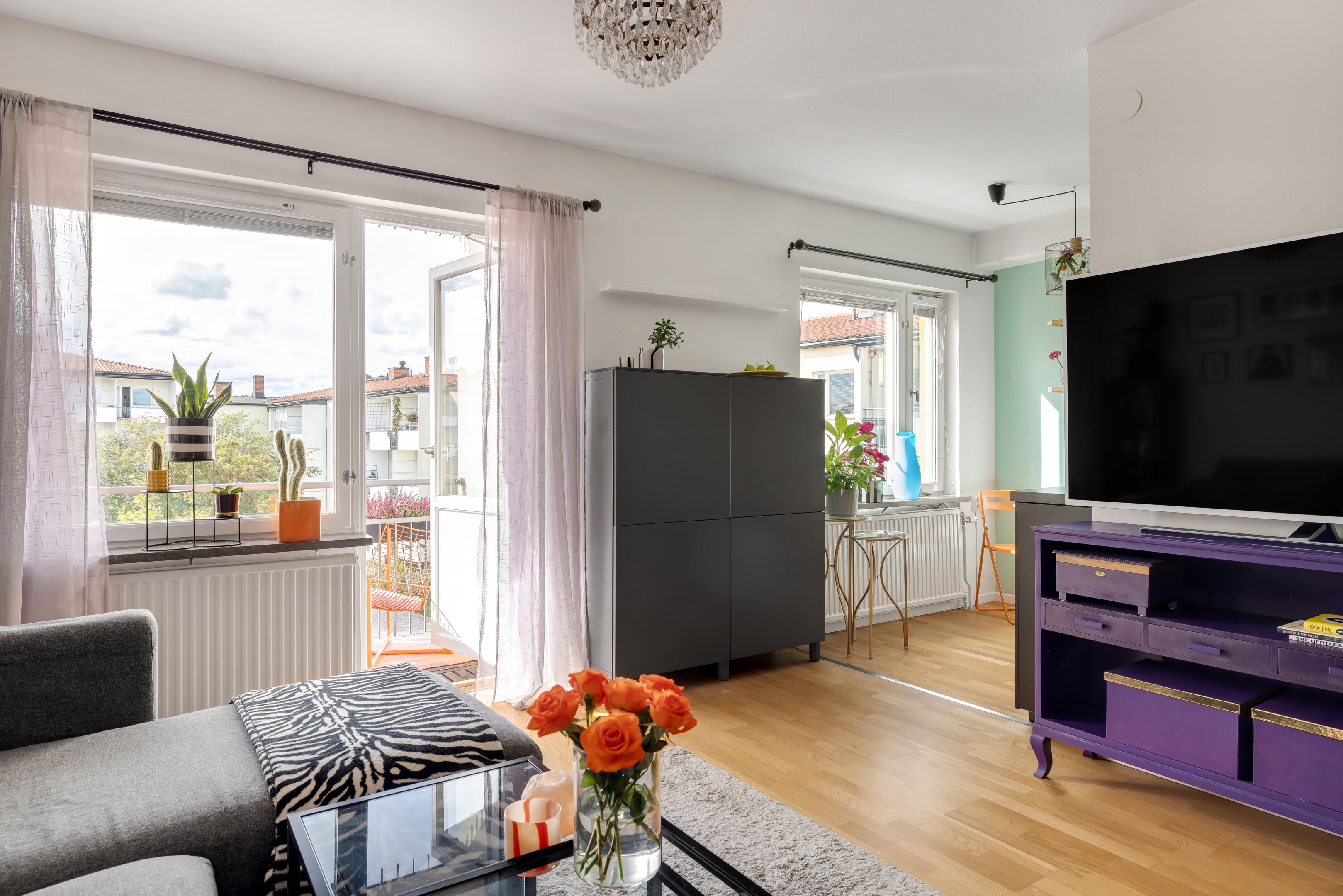 Bostadsbild från Österängsgatan 14E, Kommande i Fålhagen, Uppsala