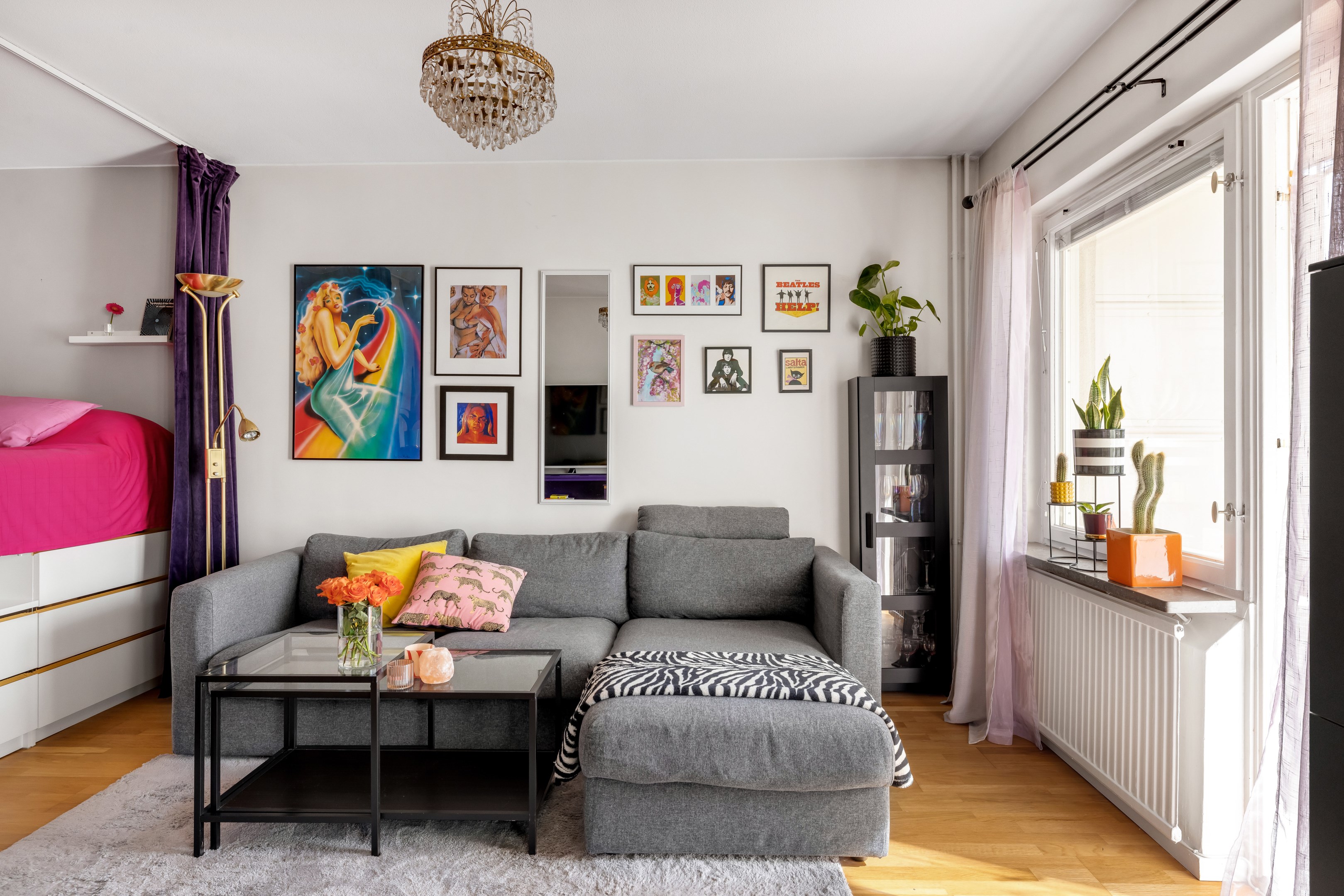 Bostadsbild från Österängsgatan 14E, Kommande i Fålhagen, Uppsala