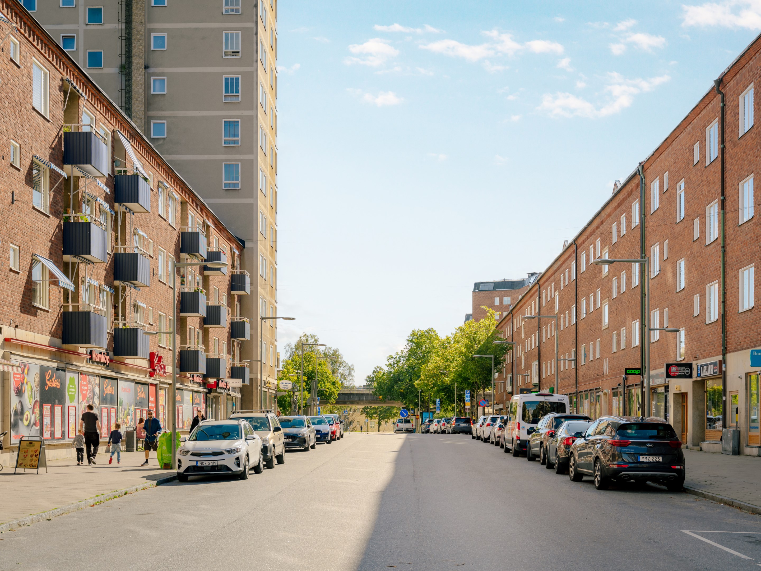 Bostadsbild från Skridskovägen 7, Kommande i Västertorp, Stockholm