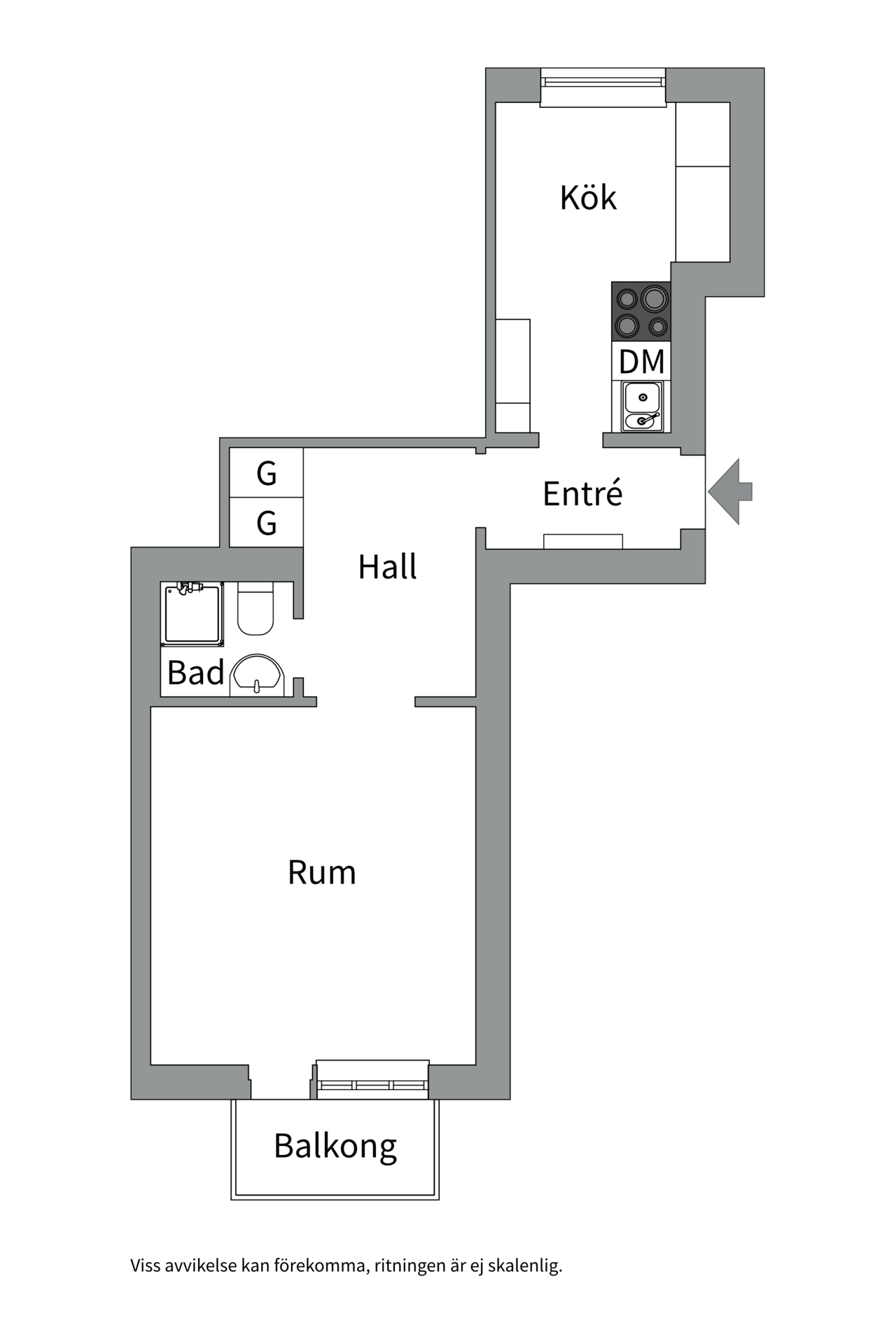 Bostadsbild från Fålhagsleden 8A, Till salu i Fålhagen, Uppsala