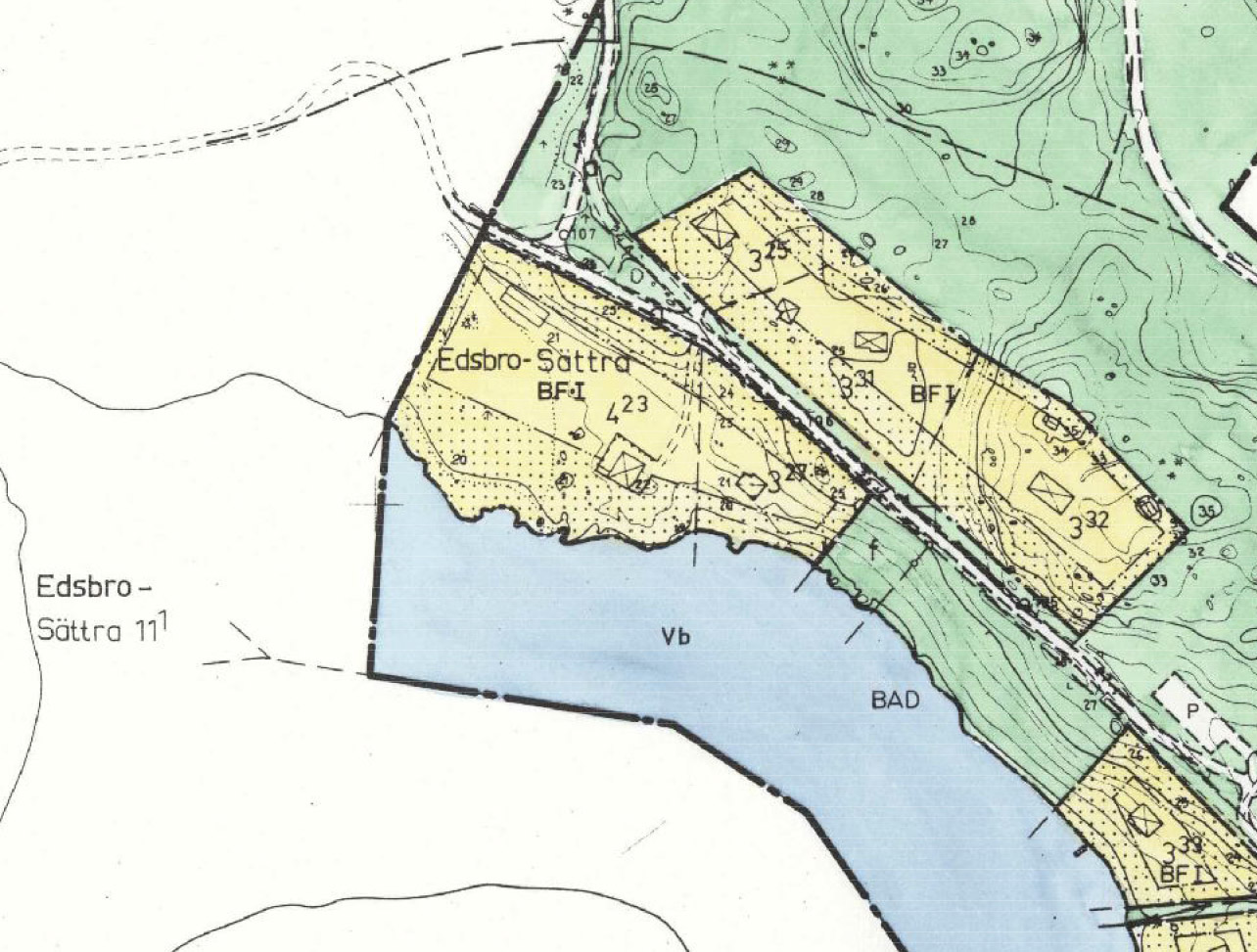 Detaljplan tomterna