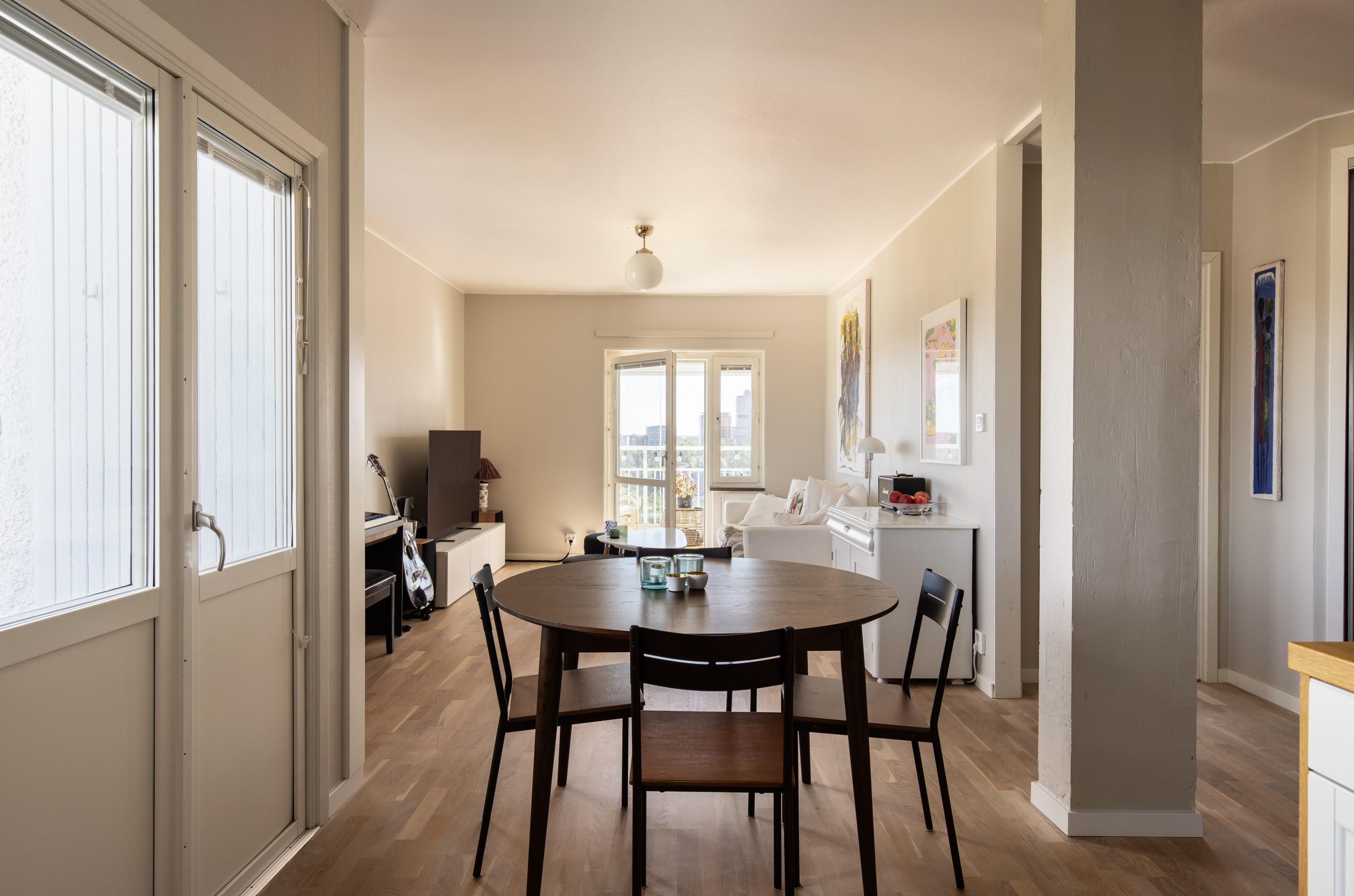 Bostadsbild från Finnbergsvägen 3, Kommande i Finnberget, Nacka