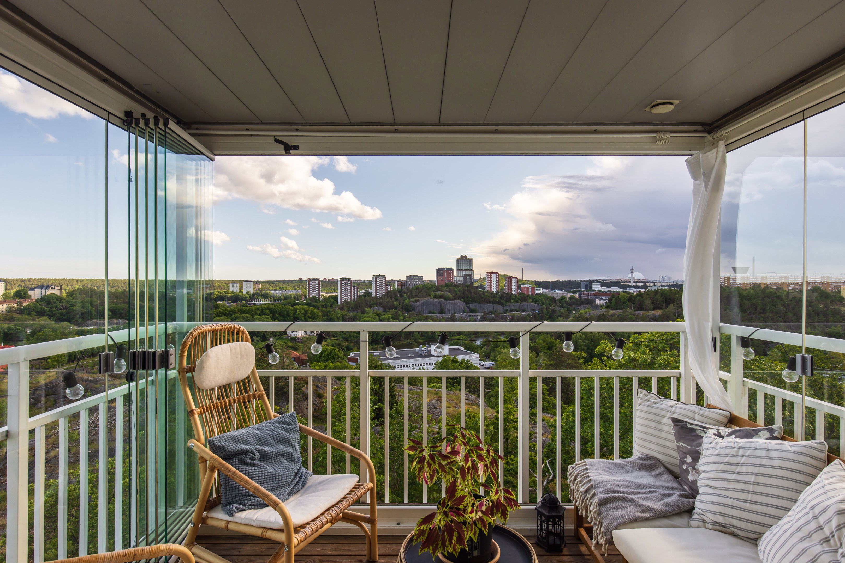 Bostadsbild från Finnbergsvägen 3, Kommande i Finnberget, Nacka