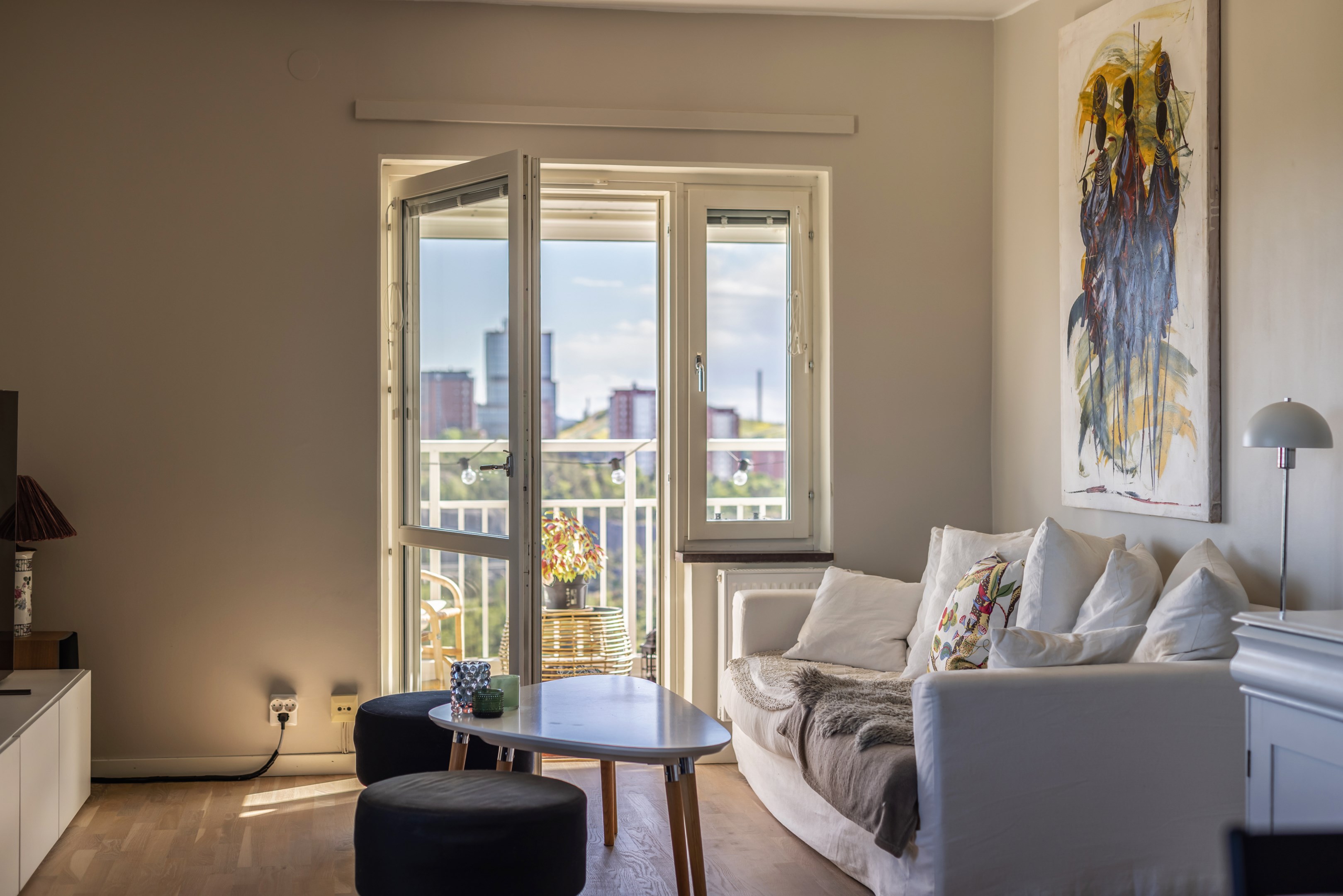 Bostadsbild från Finnbergsvägen 3, Kommande i Finnberget, Nacka