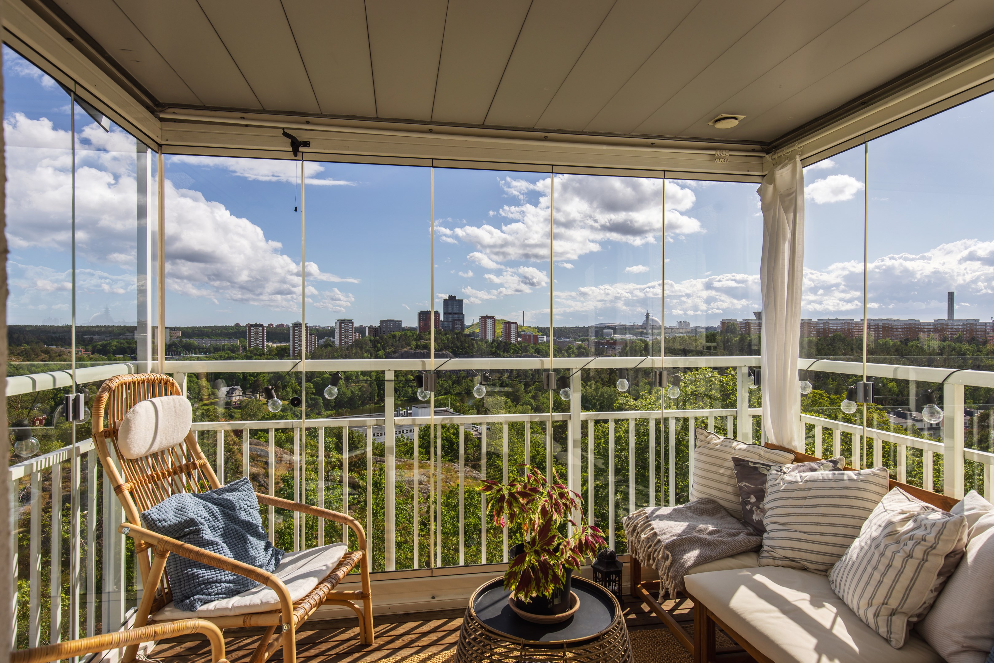 Bostadsbild från Finnbergsvägen 3, Kommande i Finnberget, Nacka