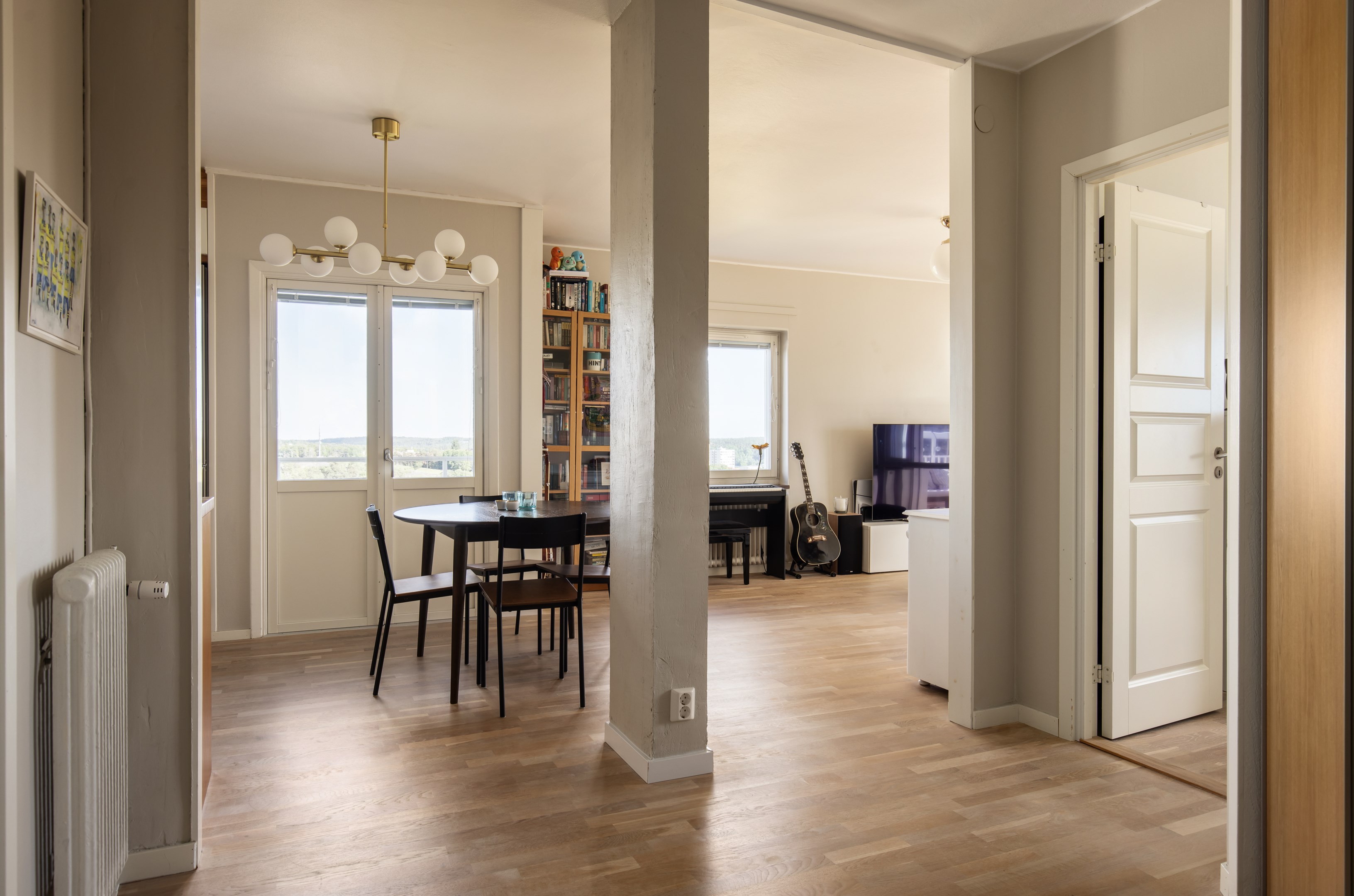 Bostadsbild från Finnbergsvägen 3, Kommande i Finnberget, Nacka