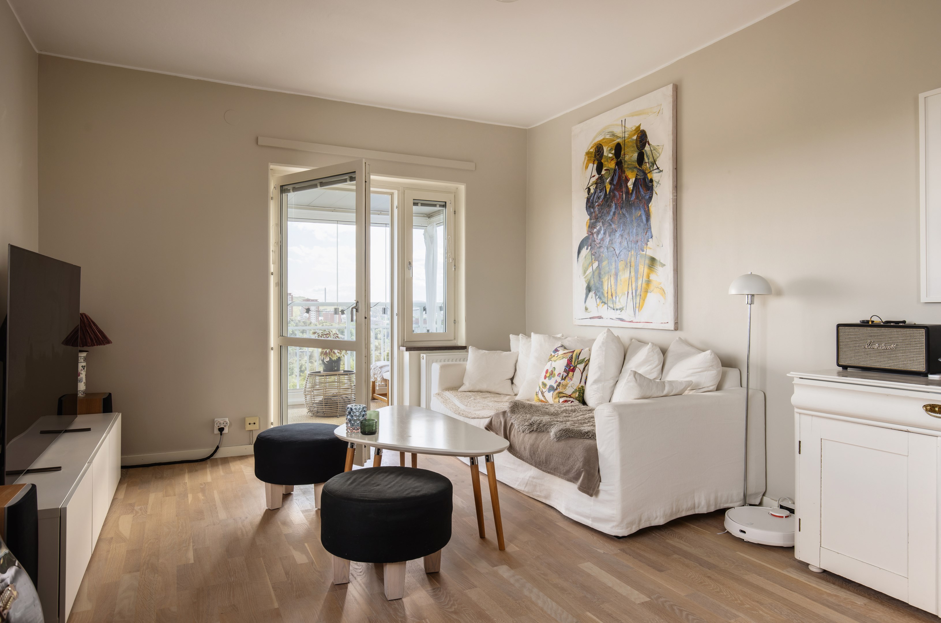 Bostadsbild från Finnbergsvägen 3, Kommande i Finnberget, Nacka