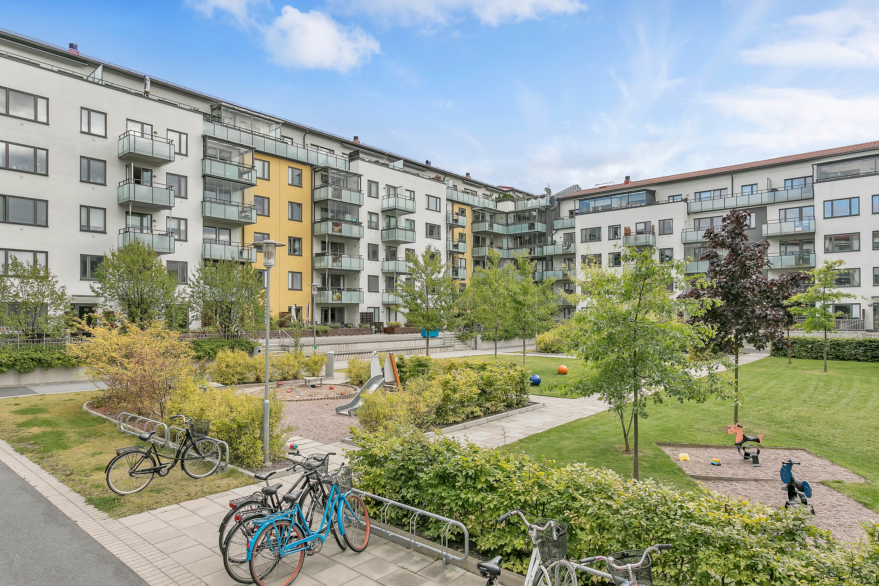 Bostadsbild från Portalgatan 37, Kommande i Kapellgärdet, Uppsala