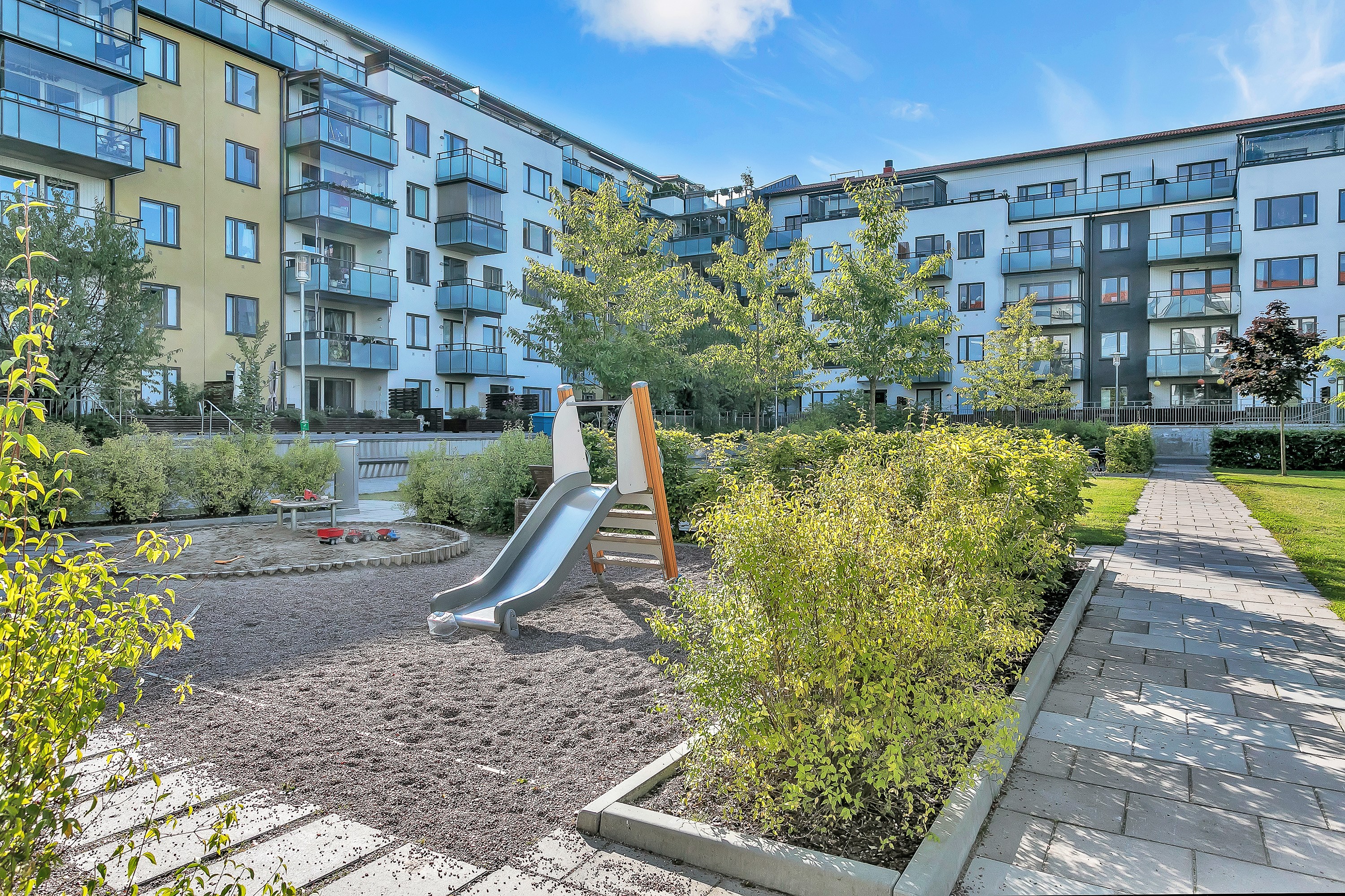 Bostadsbild från Portalgatan 37, Kommande i Kapellgärdet, Uppsala