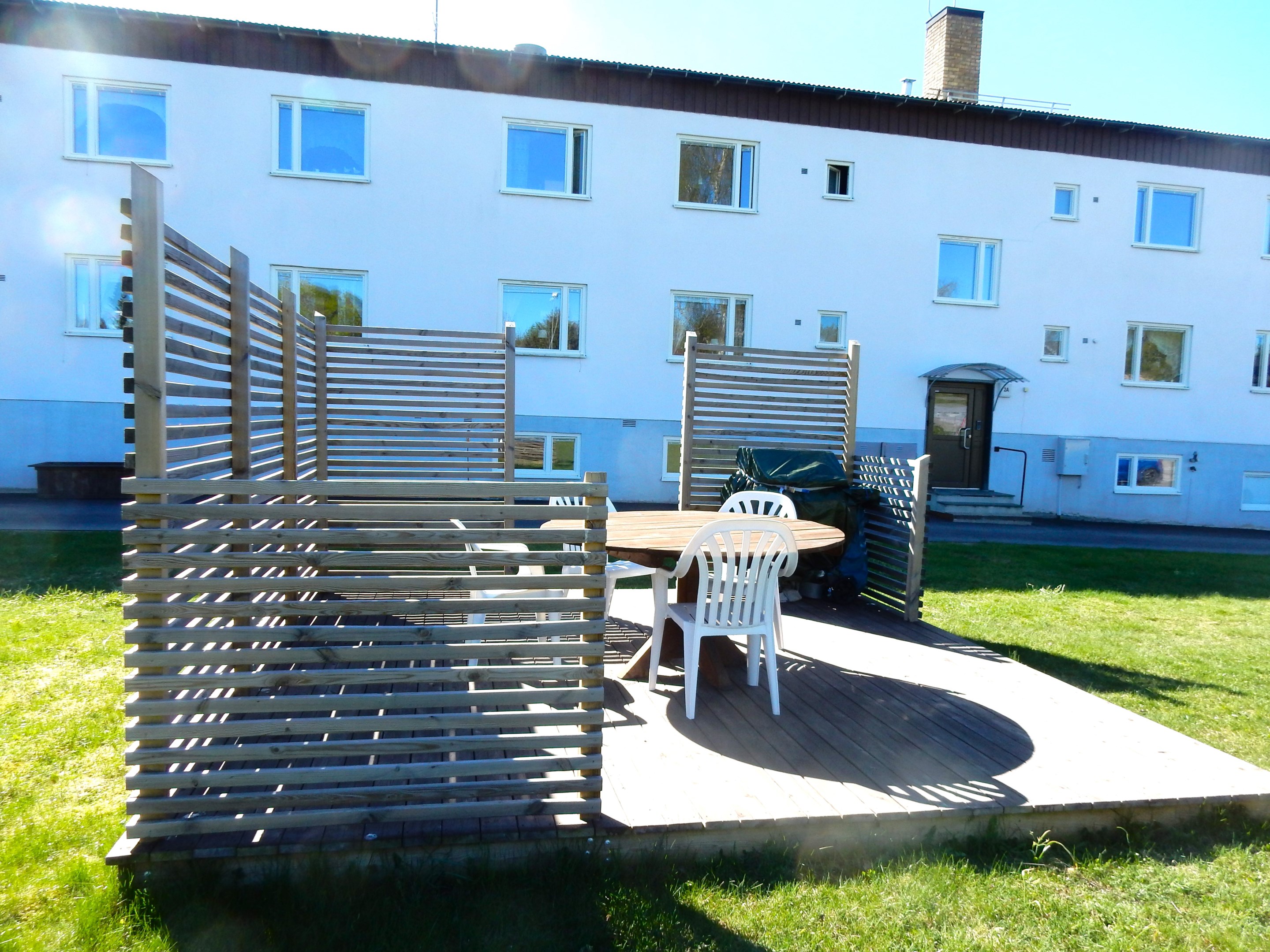 Uteplats med grill