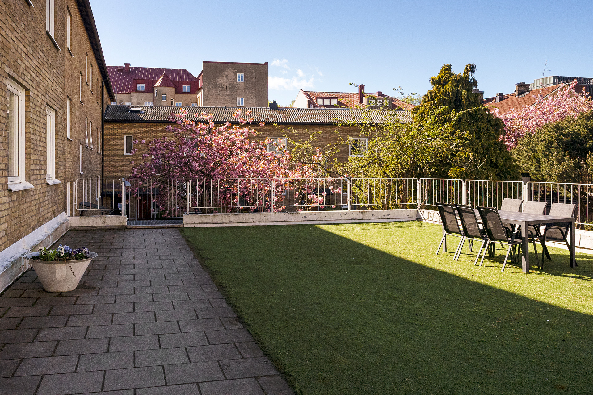 Föreningens innergård