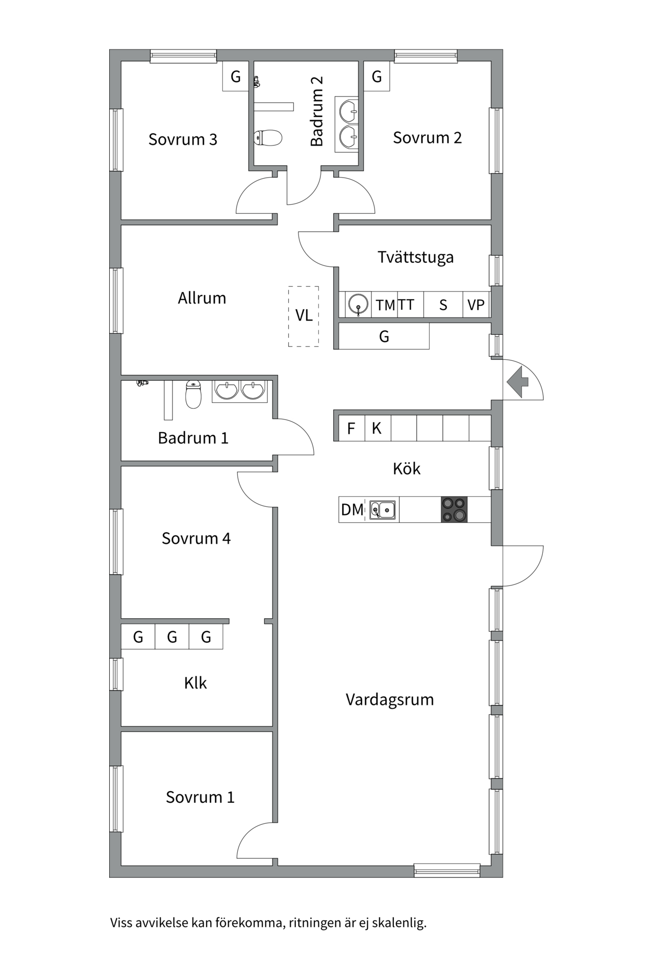 Bostadsbild från Refränggatan 7, Till salu i Sätra, Västerås