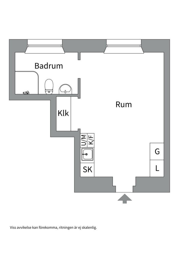 Planlösning från Follingbogatan 18, Till salu i Bromma - Beckomberga, Stockholm
